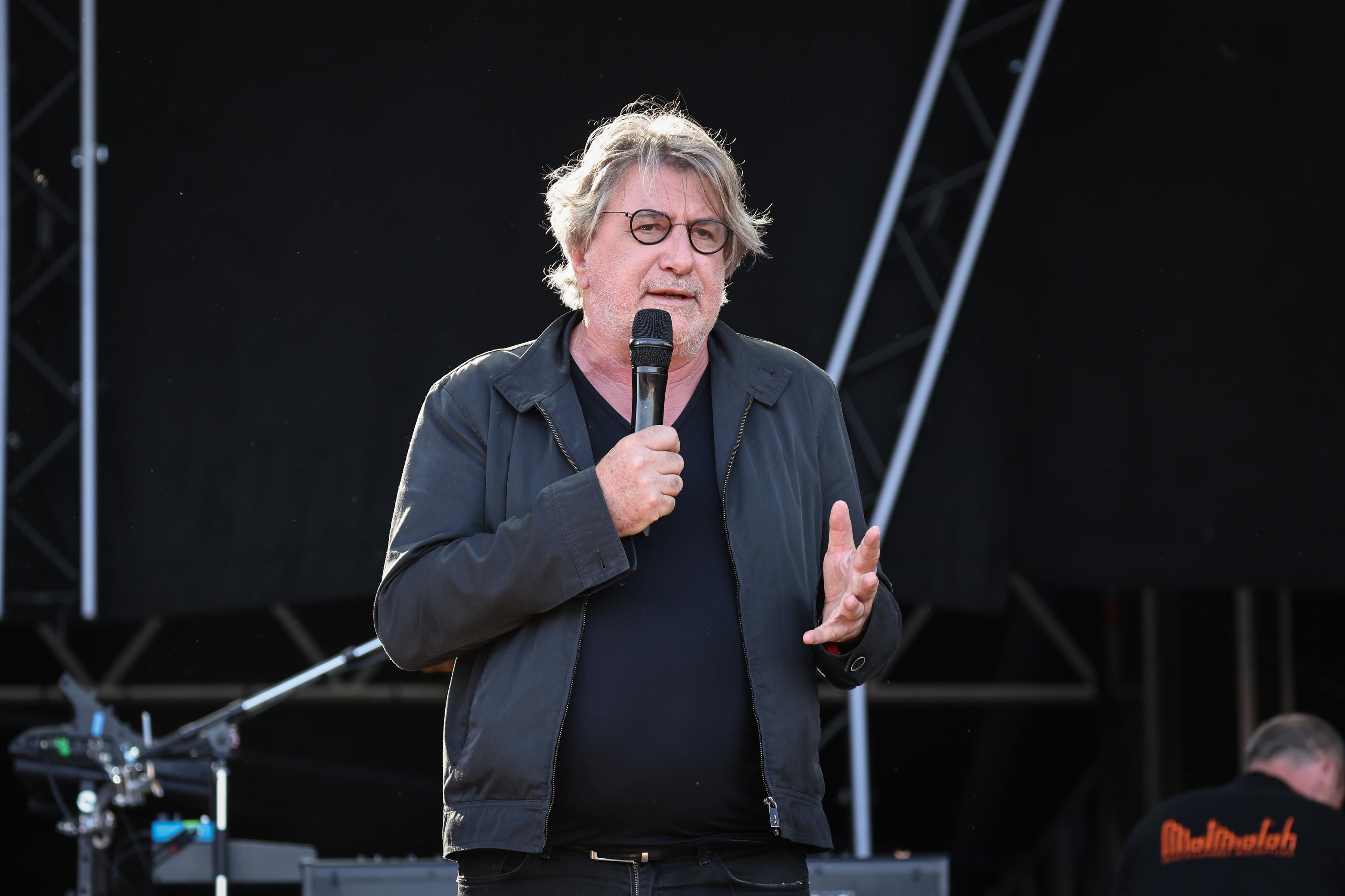 Gérard Pont, 67 ans, se félicité que la 40e édition des Francofolies affiche complet cet été. «Nous sommes pile poil dans les attentes du public, qui privilégie les festivals à taille humaine.» LP/Fred Dugit