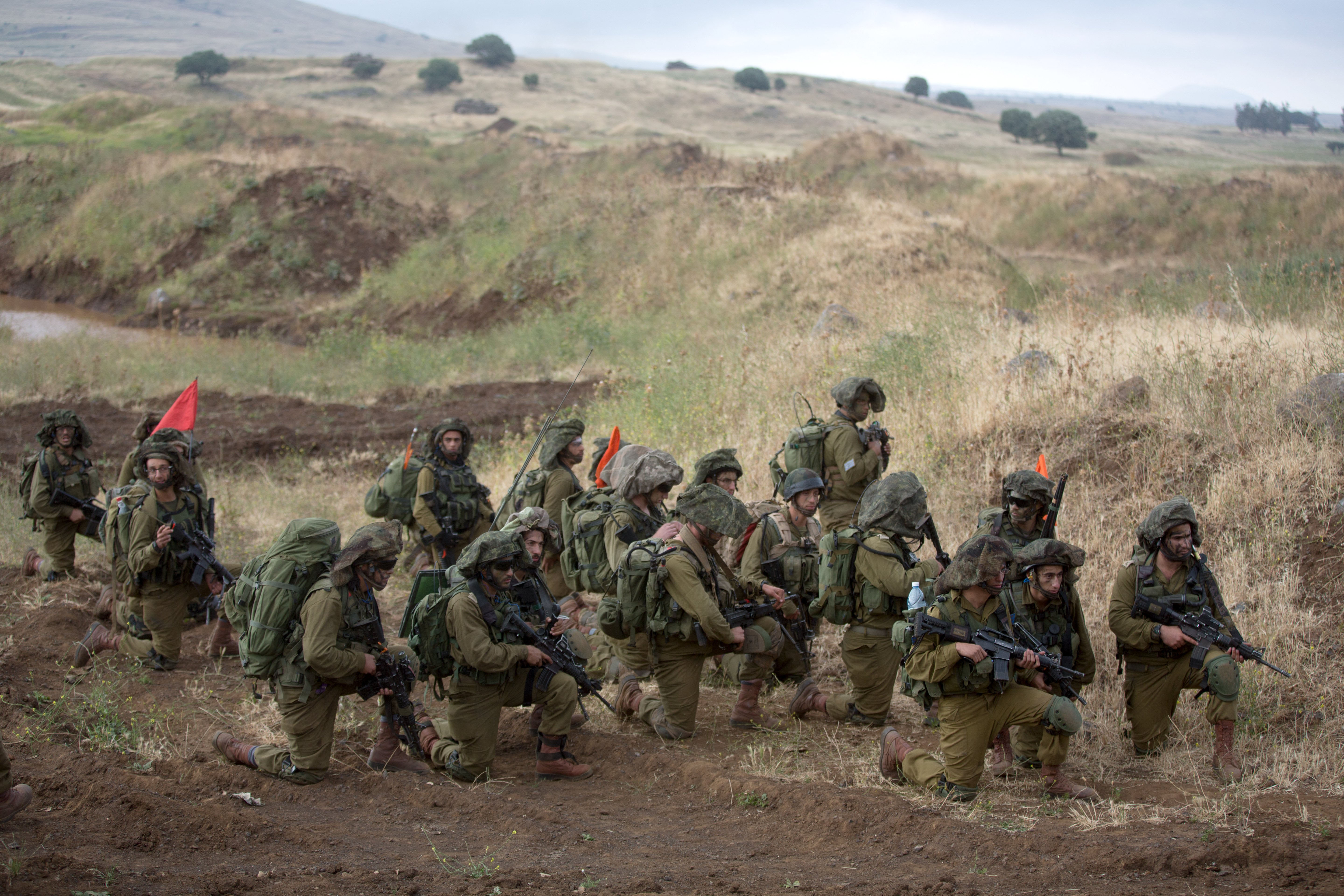 Ce bataillon est composé en majorité d'ultraorthodoxes. AFP/MENAHEM KAHANA