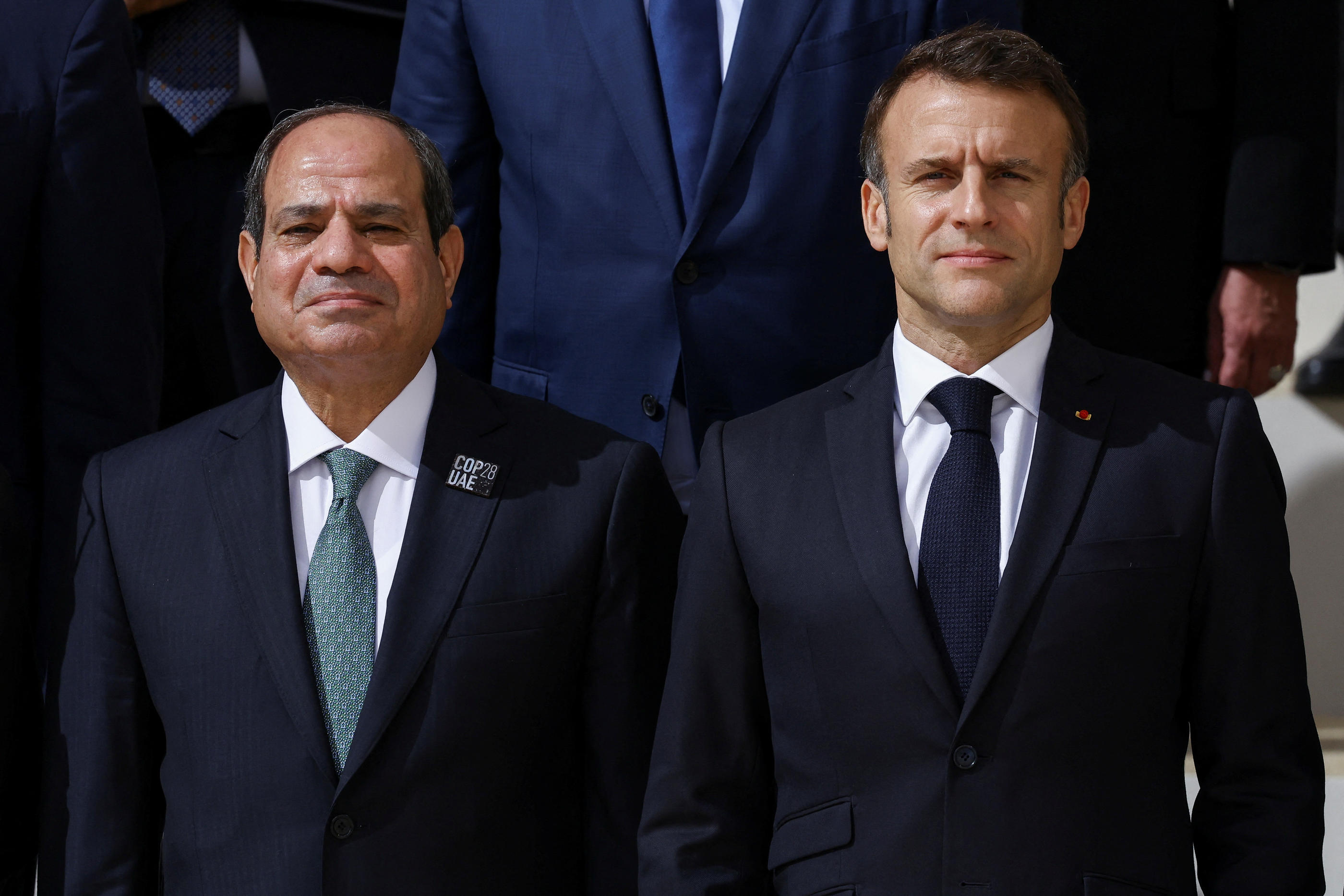 Emmanuel Macron ne se rendra pas en Egypte lors de sa tournée au Moyen-Orient : le président égyptien Al-Sissi et le chef de l'Etat français se trouvent à Dubaï pour la COP28. Reuters/Amr Alfiky