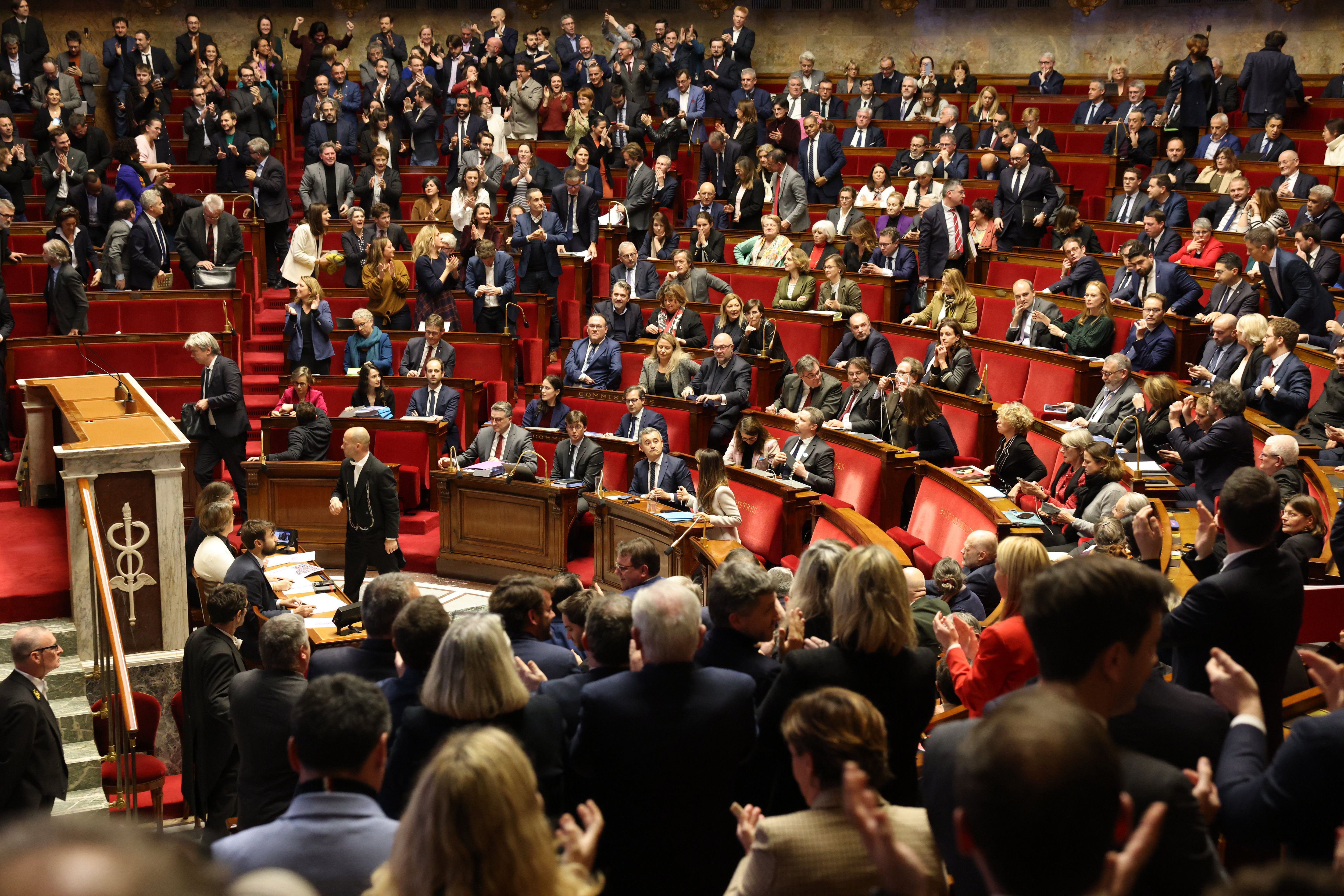 L'Assemblée nationale lors de la précédente législature, en décembre 2023. (Illustration) LP/Arnaud Journois