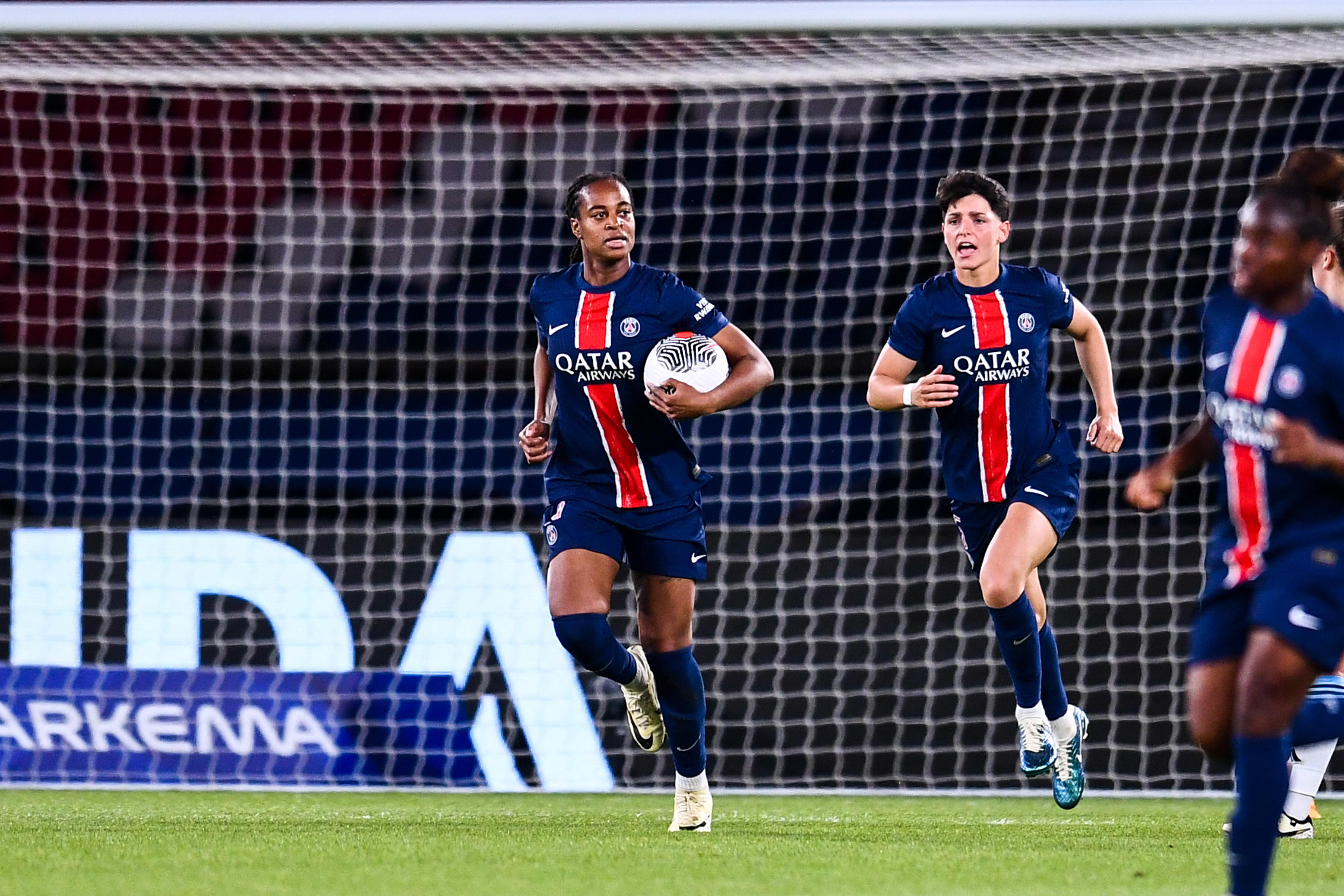 Marie Antoinette Katoto a inscrit le but du 2-2 pour le PSG après un nouveau but du PFC.(Photo by Philippe Lecoeur/FEP/Icon Sport)