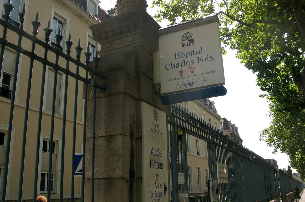 <b></b> Un cluster du variant britannique a été détecté au sein de l’hôpital Charles-Foix à Ivry. 