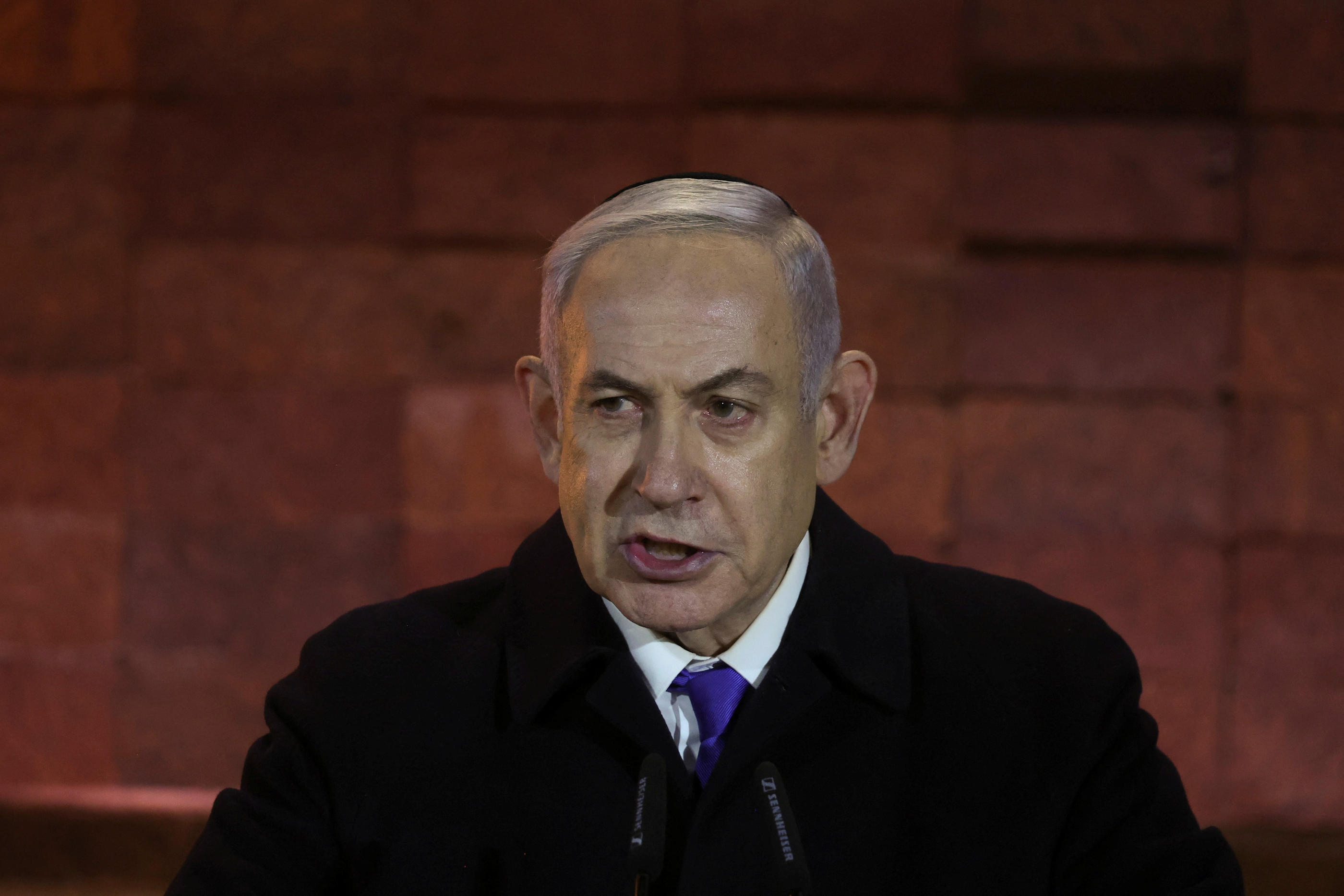 Benyamin Netanyahou dit qu'Israël a envoyé sa délégation auprès de la médiation au Caire. Reuters/Ronen Zvulun