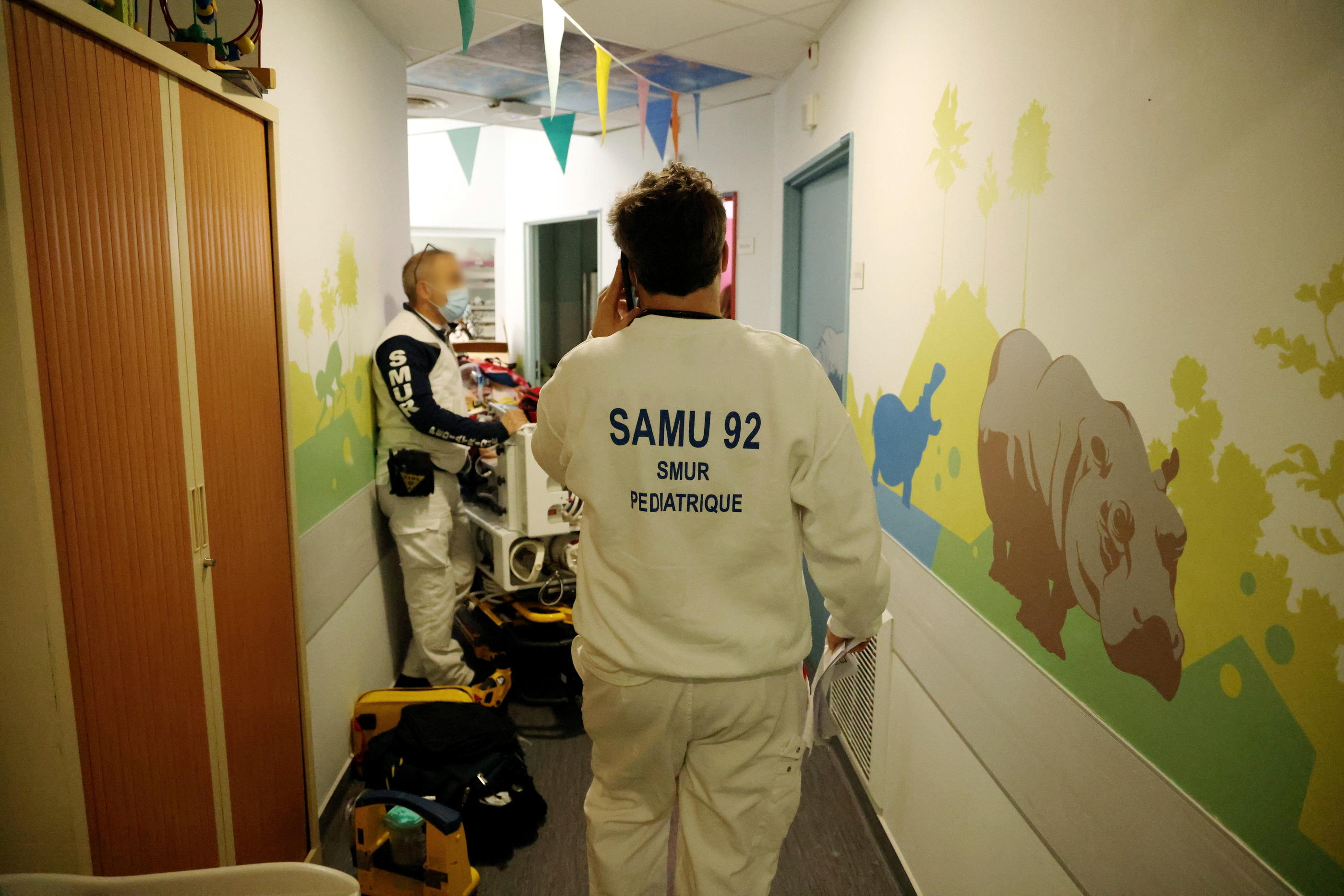 L'enfant a été transporté vendredi par le Samu en urgence absolue à l’hôpital du Kremlin-Bicêtre (Val-de-Marne) (Illustration). LP/Olivier Arandel