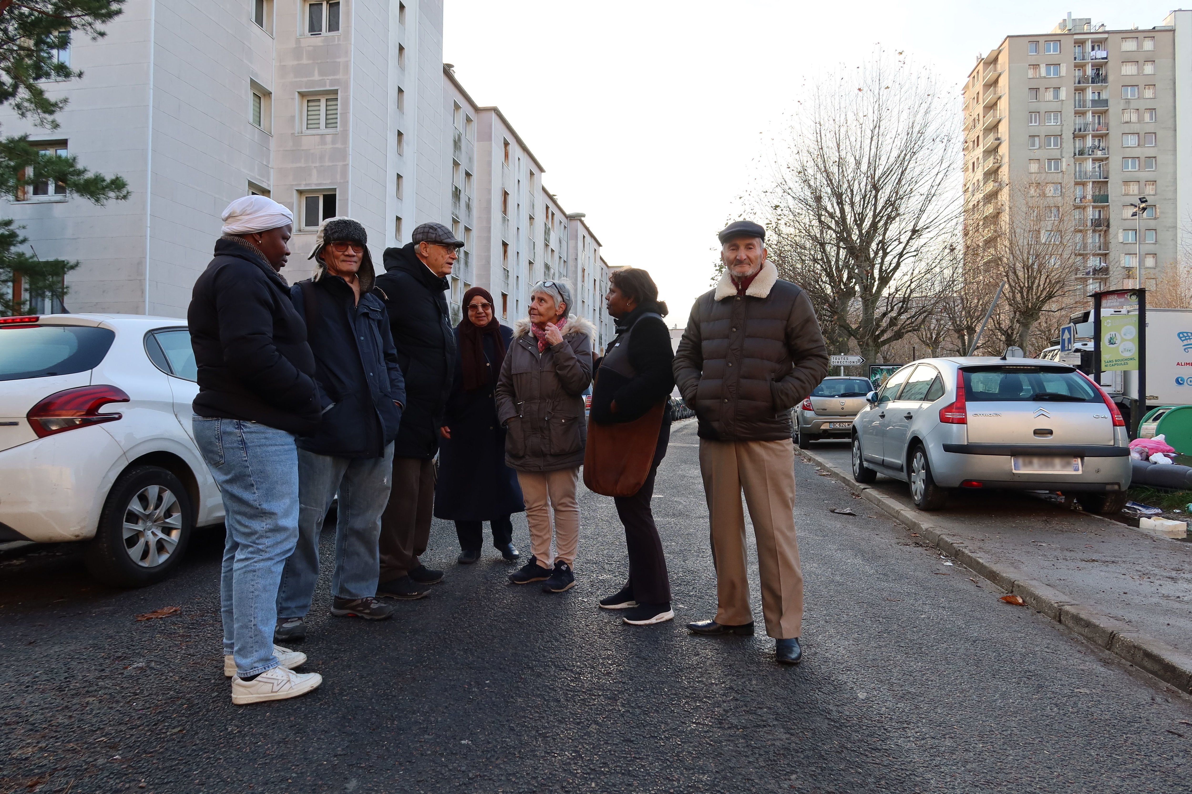 Villepinte (Seine-Saint-Denis), mercredi 6 décembre. Le sujet monopolise les conversations au Parc de la Noue. LP/A.A.