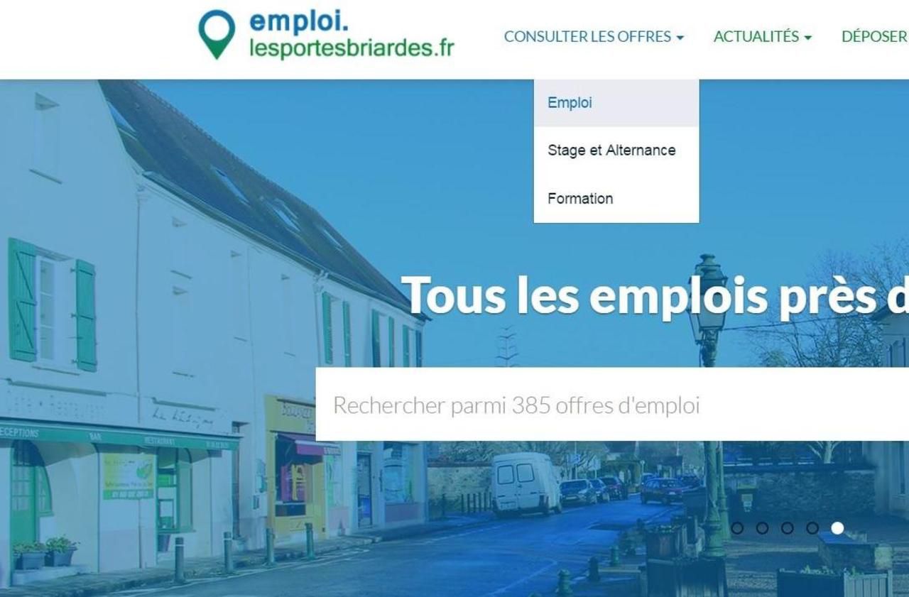 <b></b> Illustration. Le site des Portes briardes propose de nombreuses offrent d’emploi. 