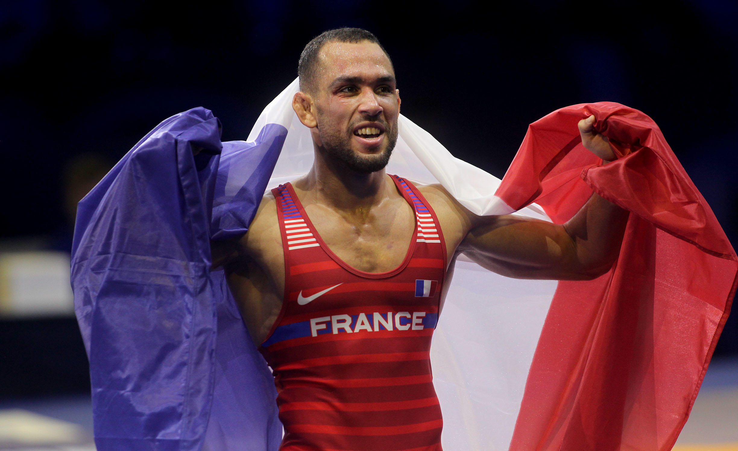 Le 23 septembre 2023, à Belgrade, Ibrahim Ghanem devient champion du monde pour la France. Icon Sport/Aleksandar Djorovic 


Photo by Icon Sport