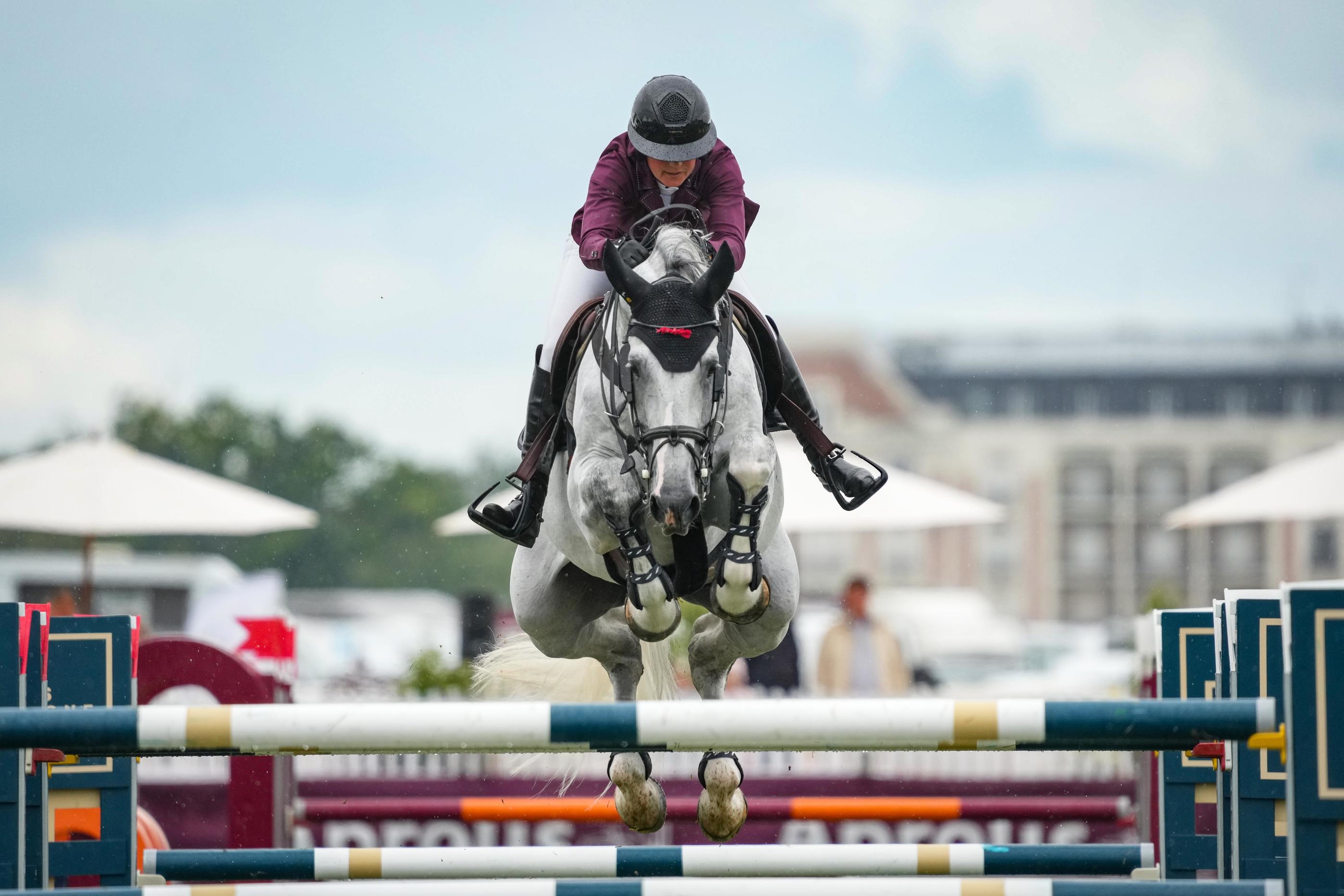 Son cheval blessé peu avant les Jeux olympiques, Pénélope Leprésvost a dû renoncer. Le saut d'obstacles français ne sera donc représenté que par des hommes. Icon Sport/Pierre Costabadie