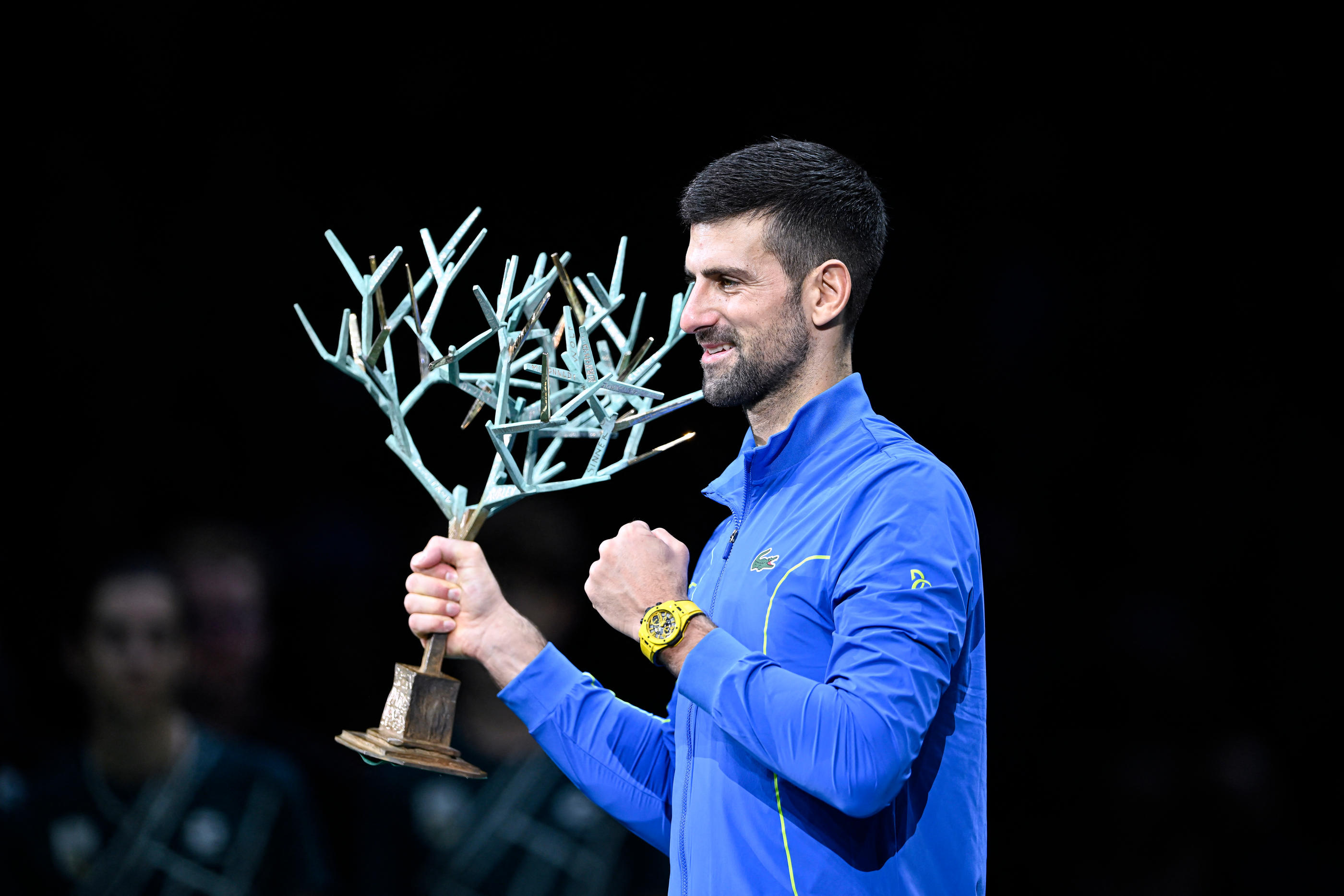 Si Novak Djokovic, maître incontesté des lieux, remporte un 8e Rolex Paris Masters cette année, ce sera le dernier à l'Accor Arena...