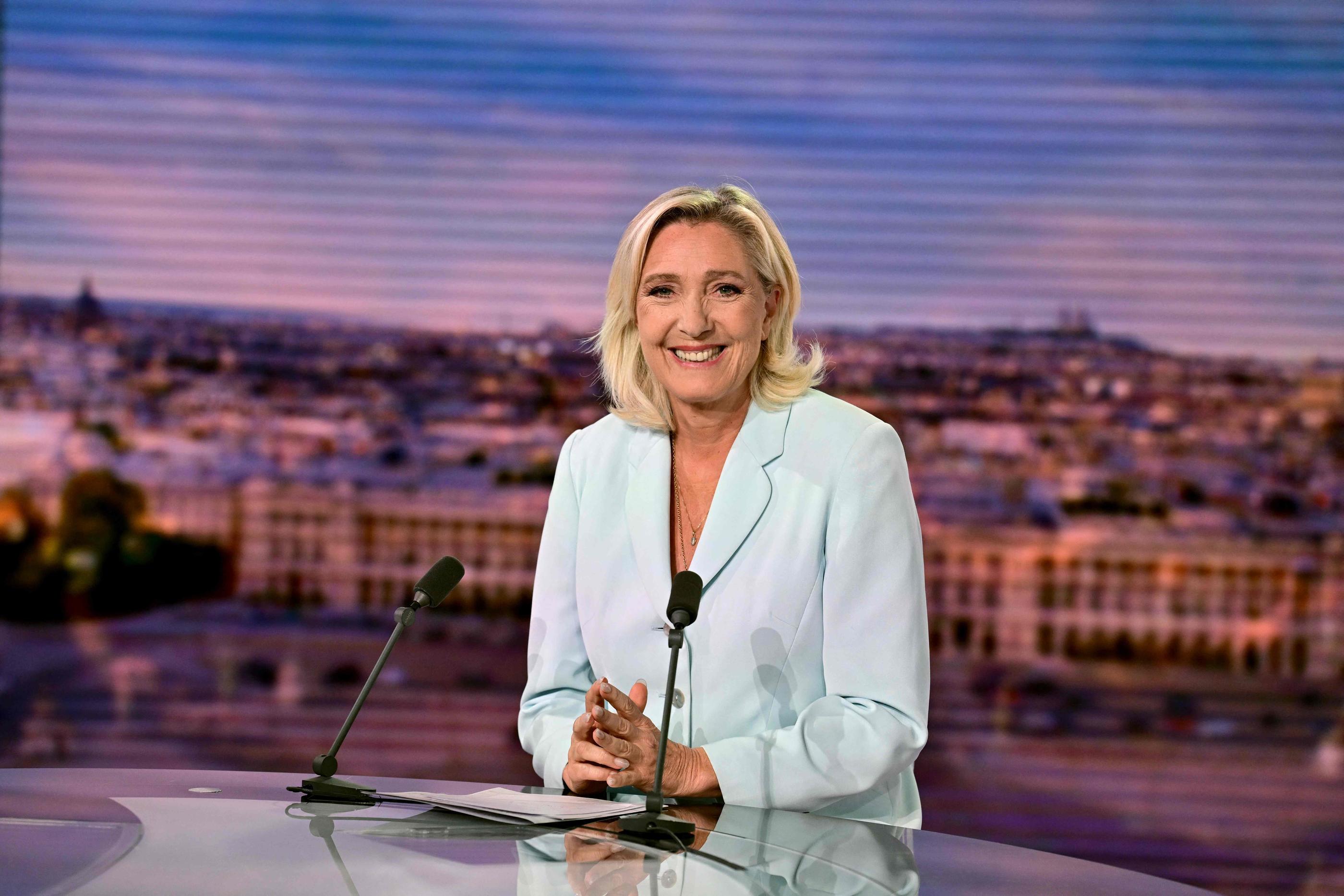 Marine Le Pen a fait un pas de plus vers une candidature pour la présidentielle 2027. AFP/Miguel Medina