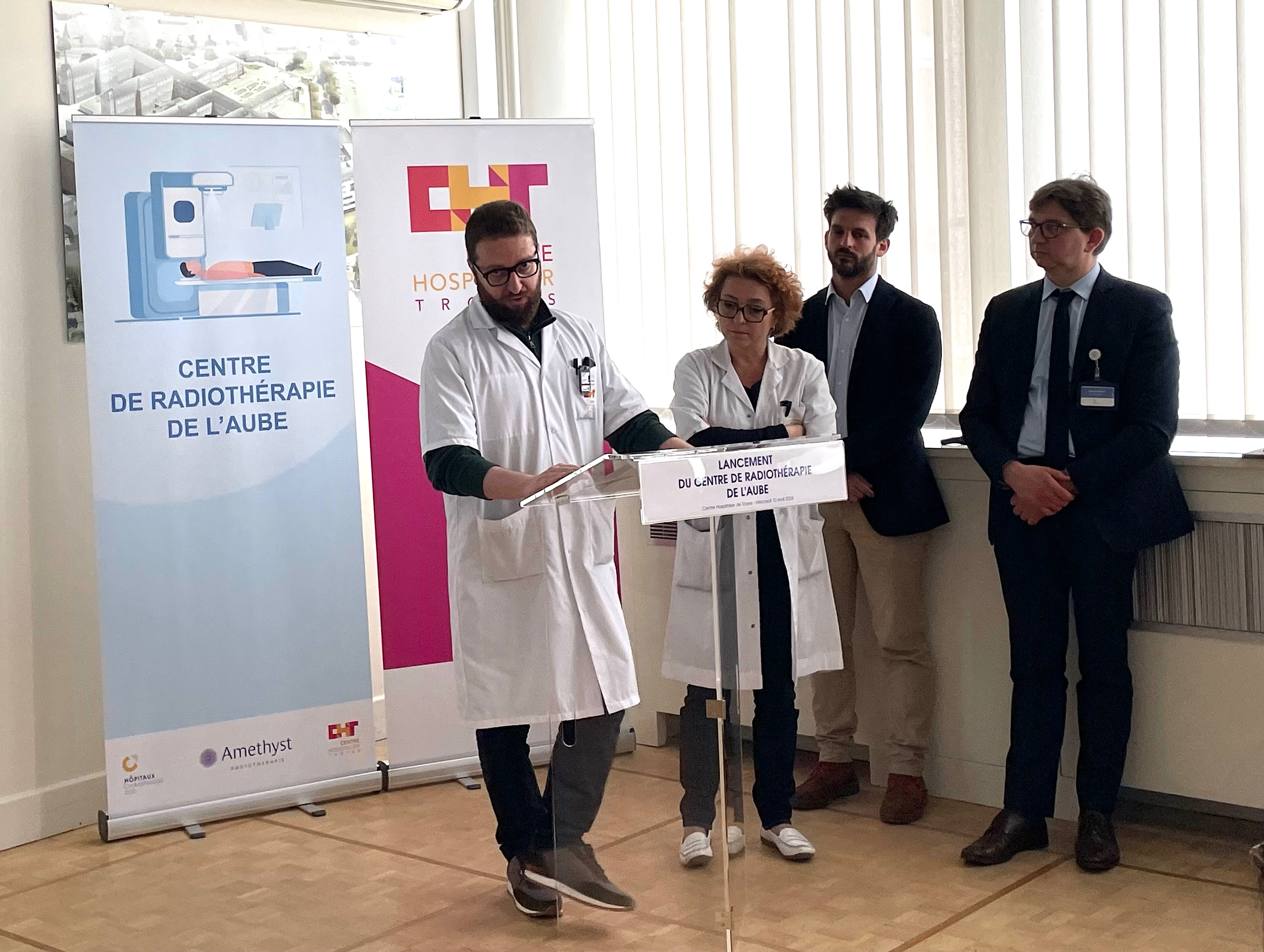 Le centre hospitalier de Troyes, en partenariat avec le groupe Améthyst, lance des travaux pour moderniser le service et accueillir davantage de patients. LP/Stéphane Magnoux