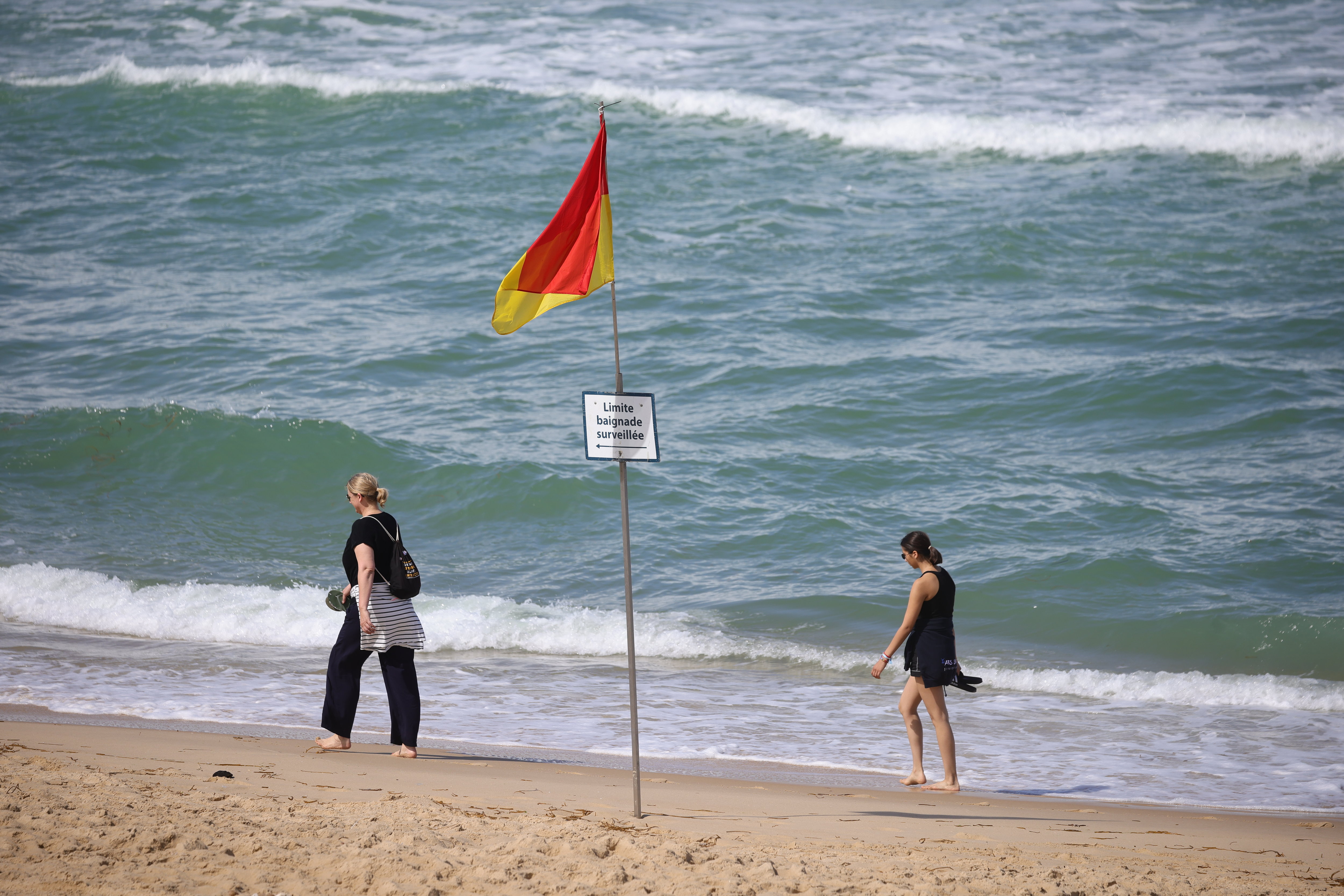 Les autorités ont émis plusieurs alertes aux baïnes depuis la mi-juin. LP/Olivier Arandel