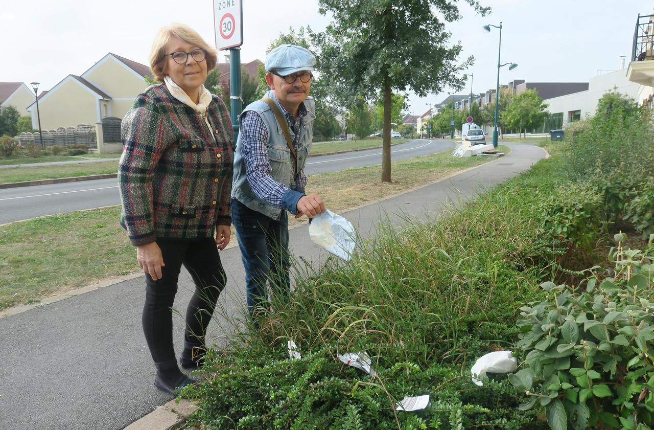 <b></b> Magny-le-Hongre, mardi 17 septembre 2019. A l’initiative d’Evelyne et Eric Couthon, un ramassage des déchets est prévu ce samedi dans la commune.