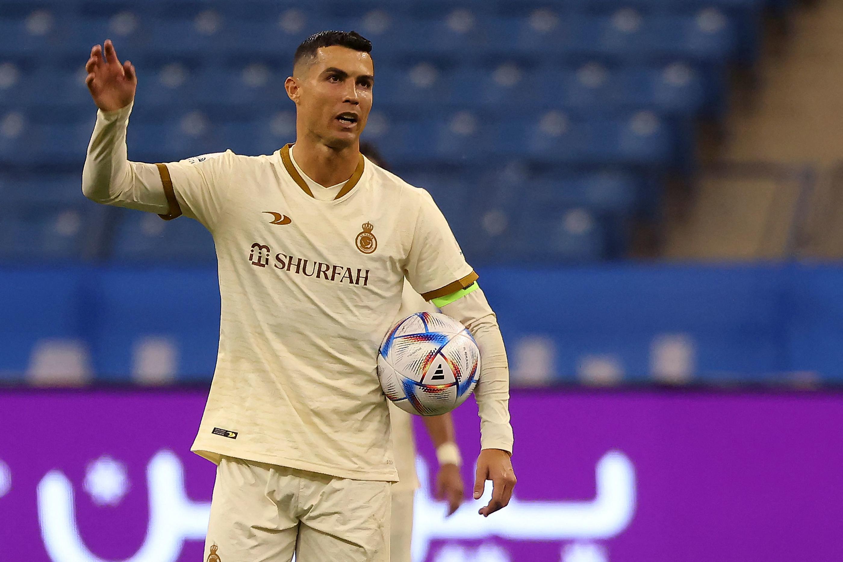 Cristiano Ronaldo traverse une mauvaise période en Arabie. Fayez Nureldine / AFP