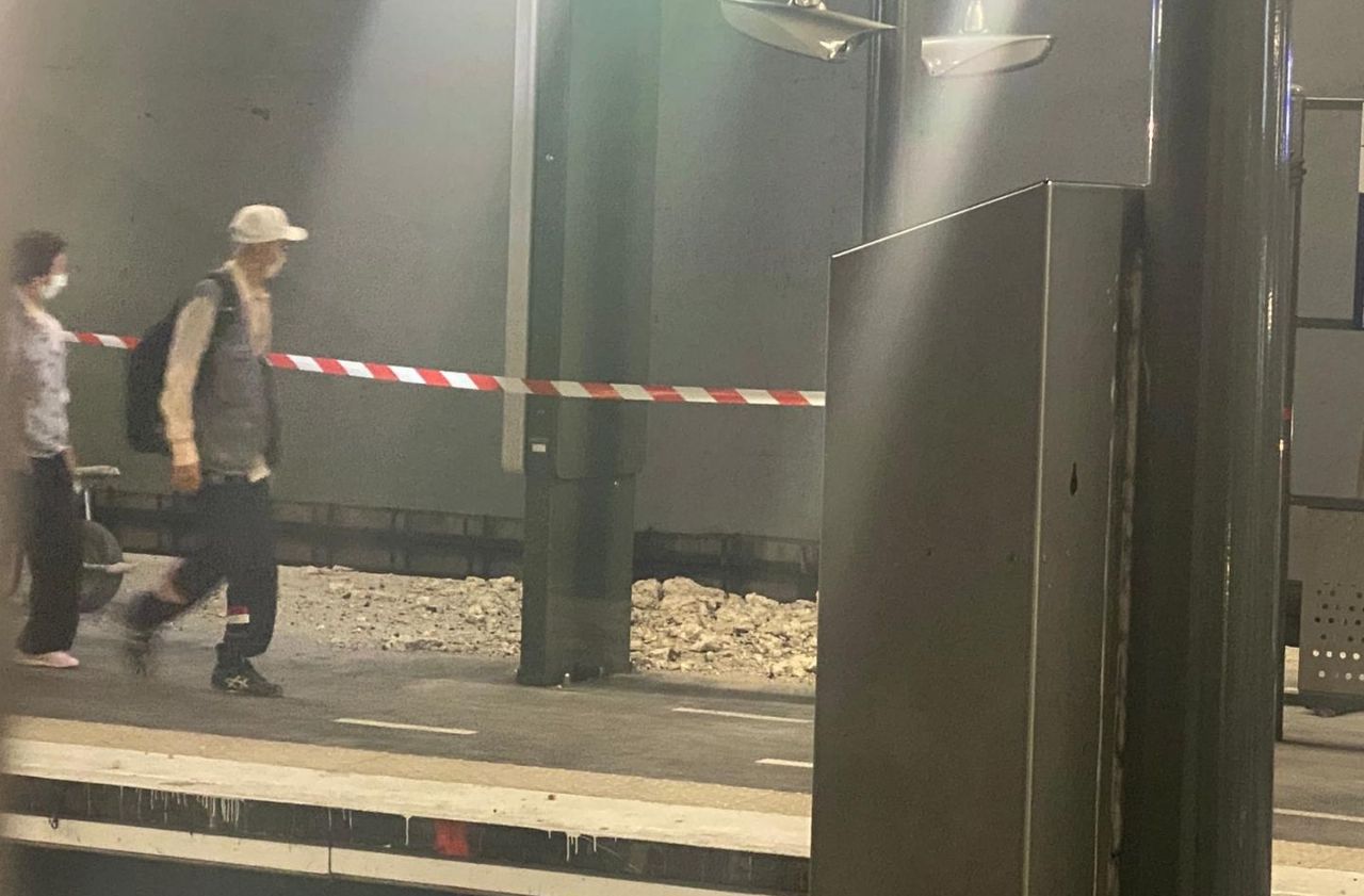 Noisy Le Grand Une Partie De La Voute De La Gare Rer S Effondre Le Parisien