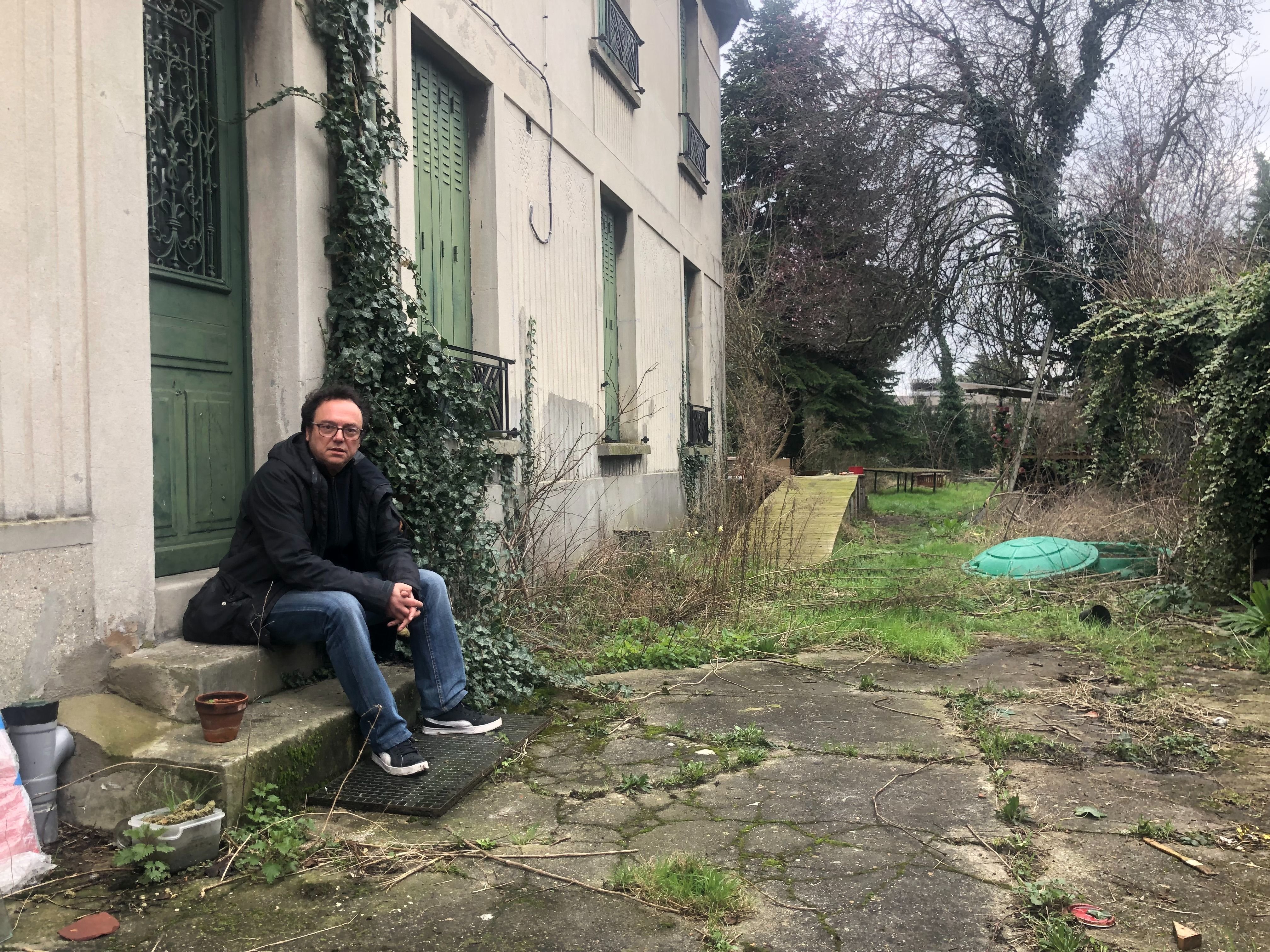 Romainville (Seine-Saint-Denis), le 27 février 2024. Bruno Athea souhaite construire une résidence étudiante sur cette parcelle de la rue Émile-Zola. LP/H.H.