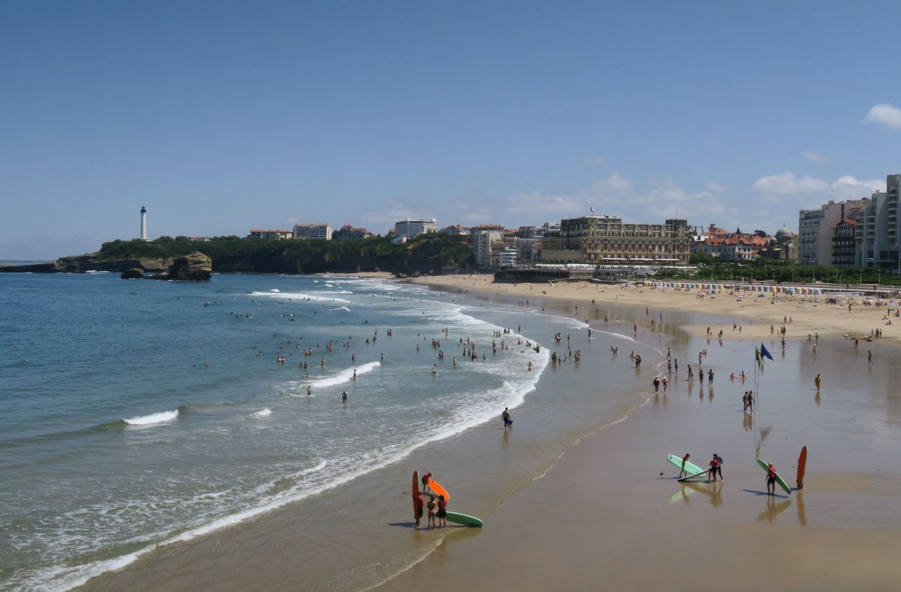 <b></b> A Biarritz, le surf  est plus qu’un sport, c’est une véritable culture selon Laurent Ortiz, l’adjoint chargé du surf à Biarritz.