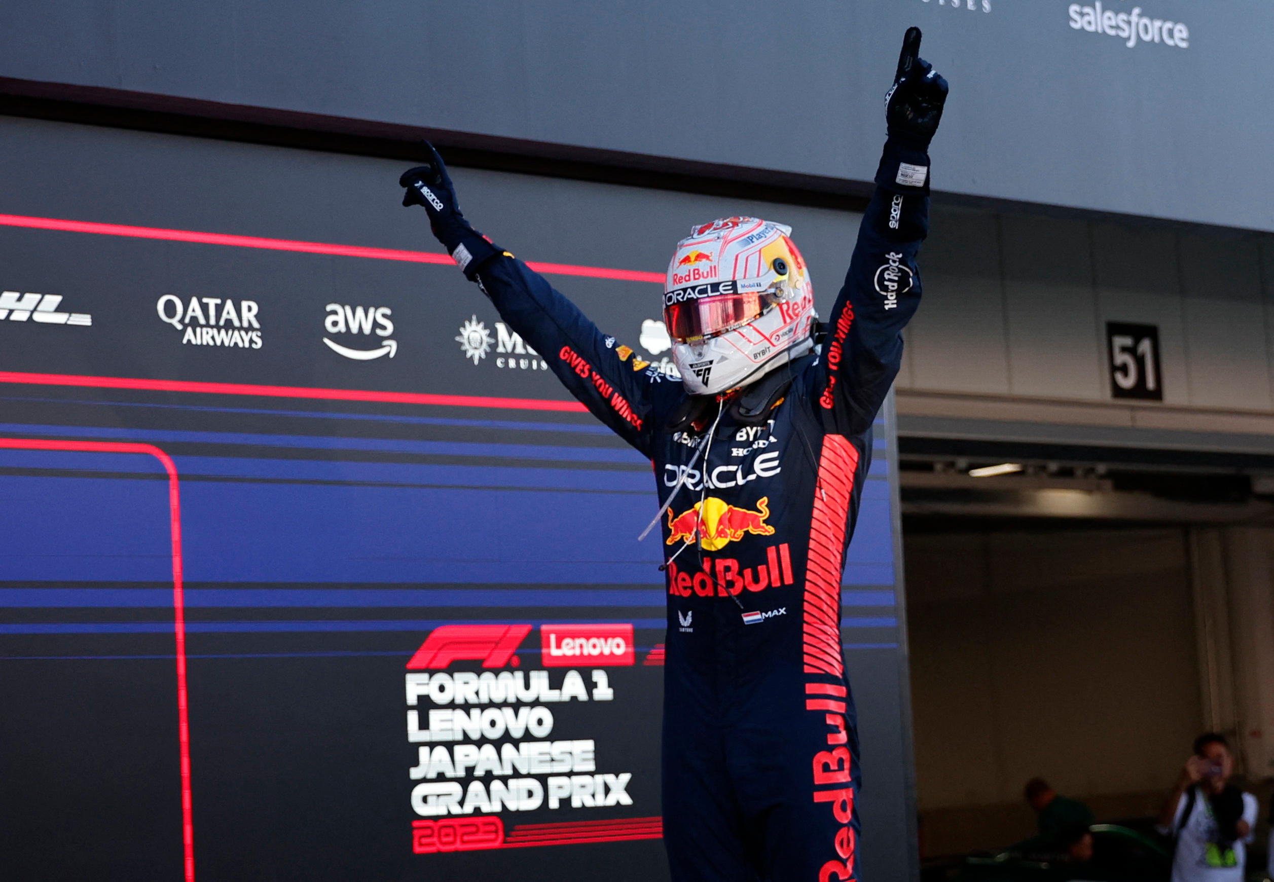 Max Verstappen a offert le titre constructeurs à Red Bull. Reuters/Issei Kato