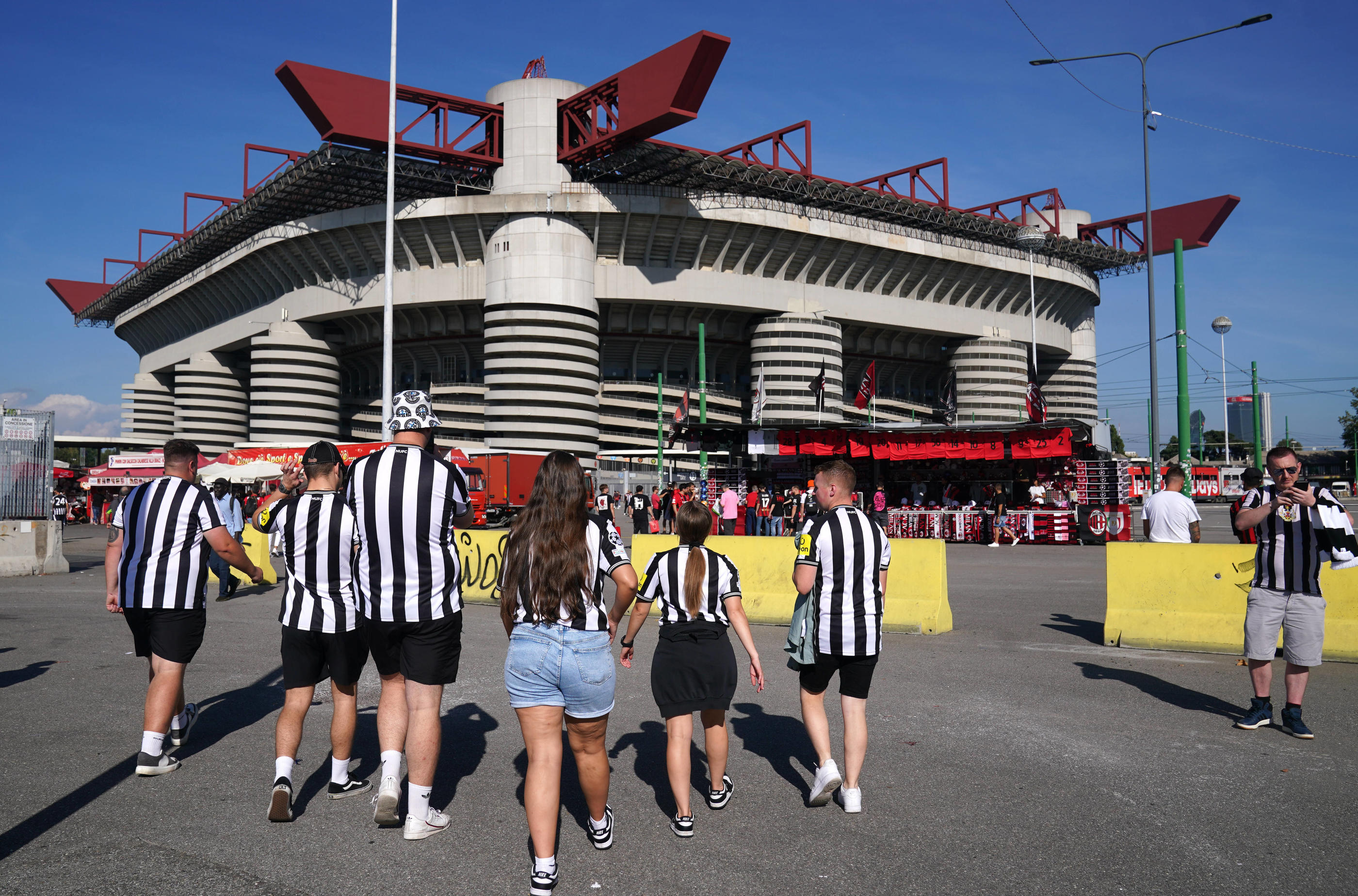 Dans le groupe du PSG, Newcastle se déplace ce mardi à San Siro pour affronter l'AC Milan. Icon sport