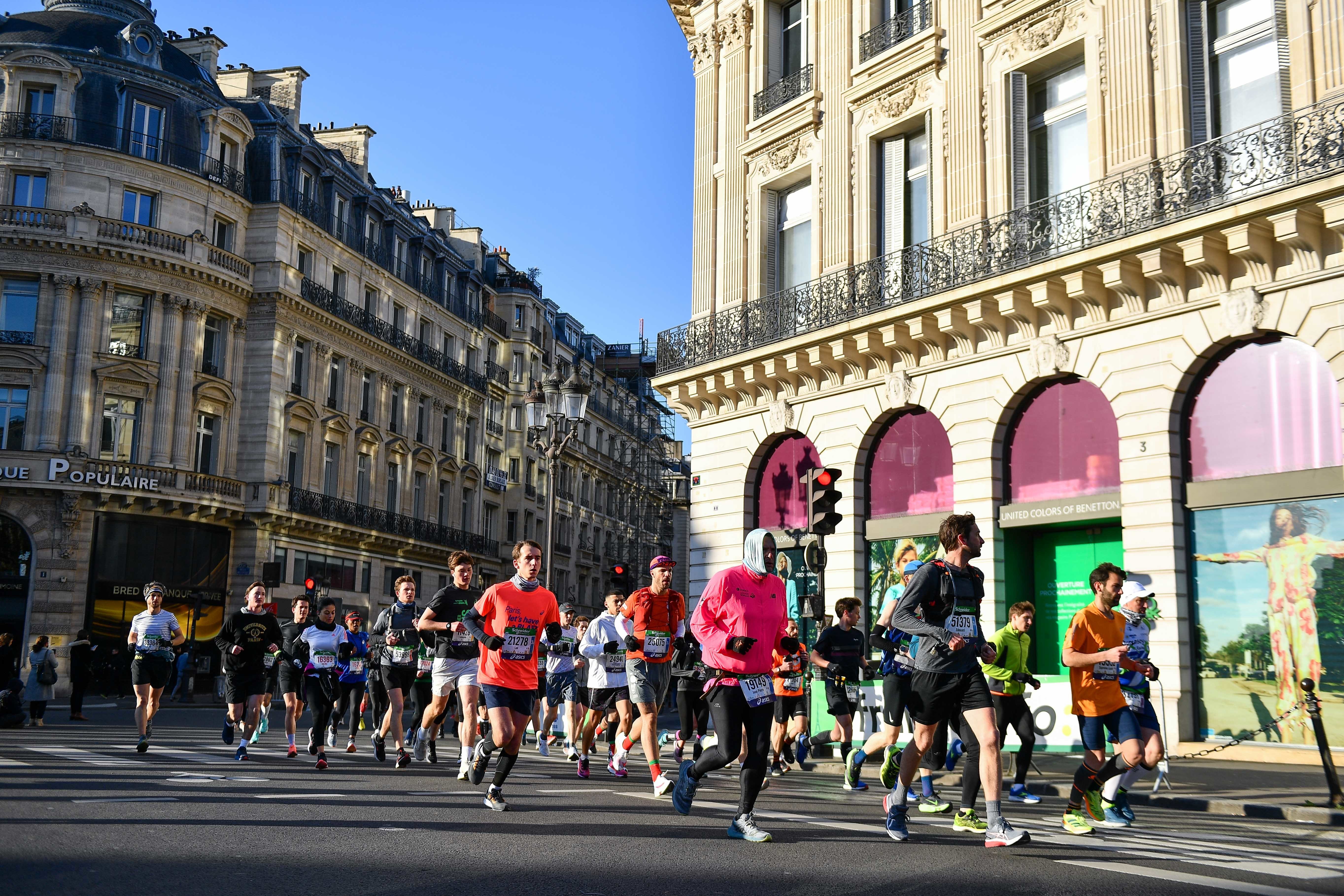 Selon un sondage OpinionWay, 59% des Français ont une pratique sportive au moins une fois par semaine. Parmi les activités plébiscitées, la course à pied. Icon Sport/Franco Arland