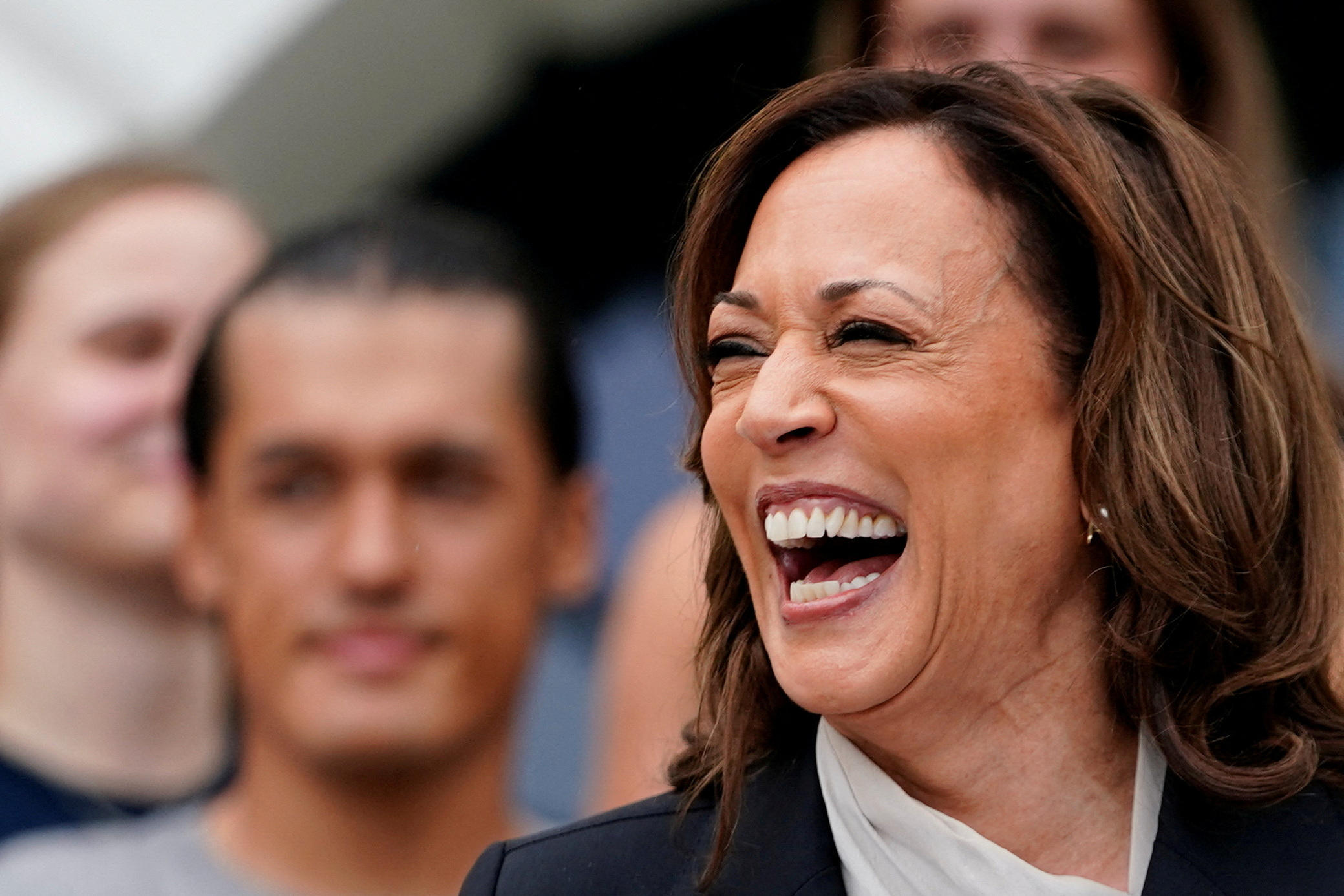 Kamala Harris, vice-présidente des Etats-Unis, a reconnu une campagne faite de "montagnes russes" mais affirmé : "Nous allons gagner"