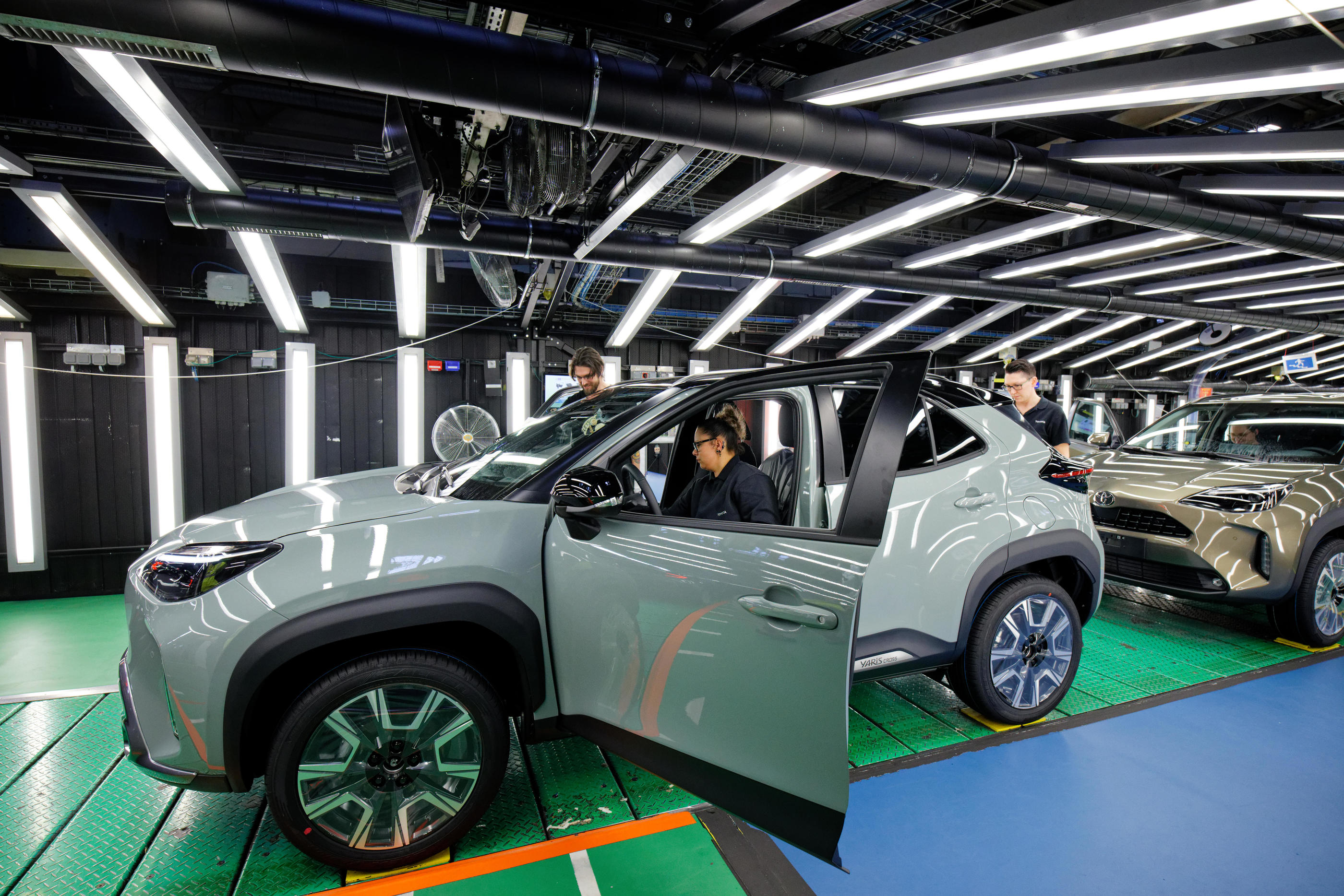 En 2023, 200025 exemplaires de la Yaris Cross sont sortis de l’usine Toyota d’Onnaing (Nord), près de Valenciennes. Toyota/Samuel Dhote
