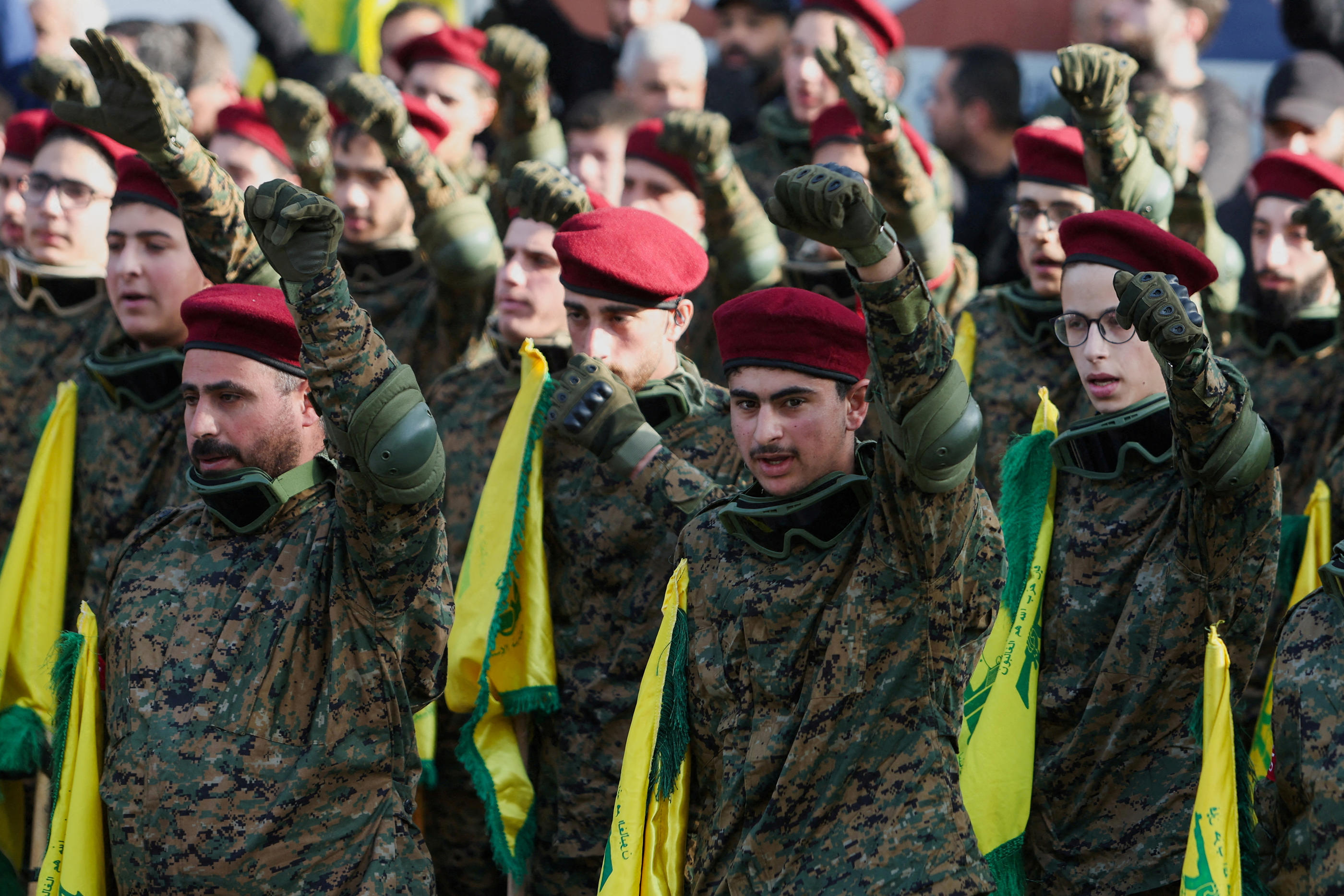 Les échanges de tirs entre le Hezbollah et Israël sont quotidiens depuis le début de la guerre avec le Hamas. Reuters / Aziz Taher