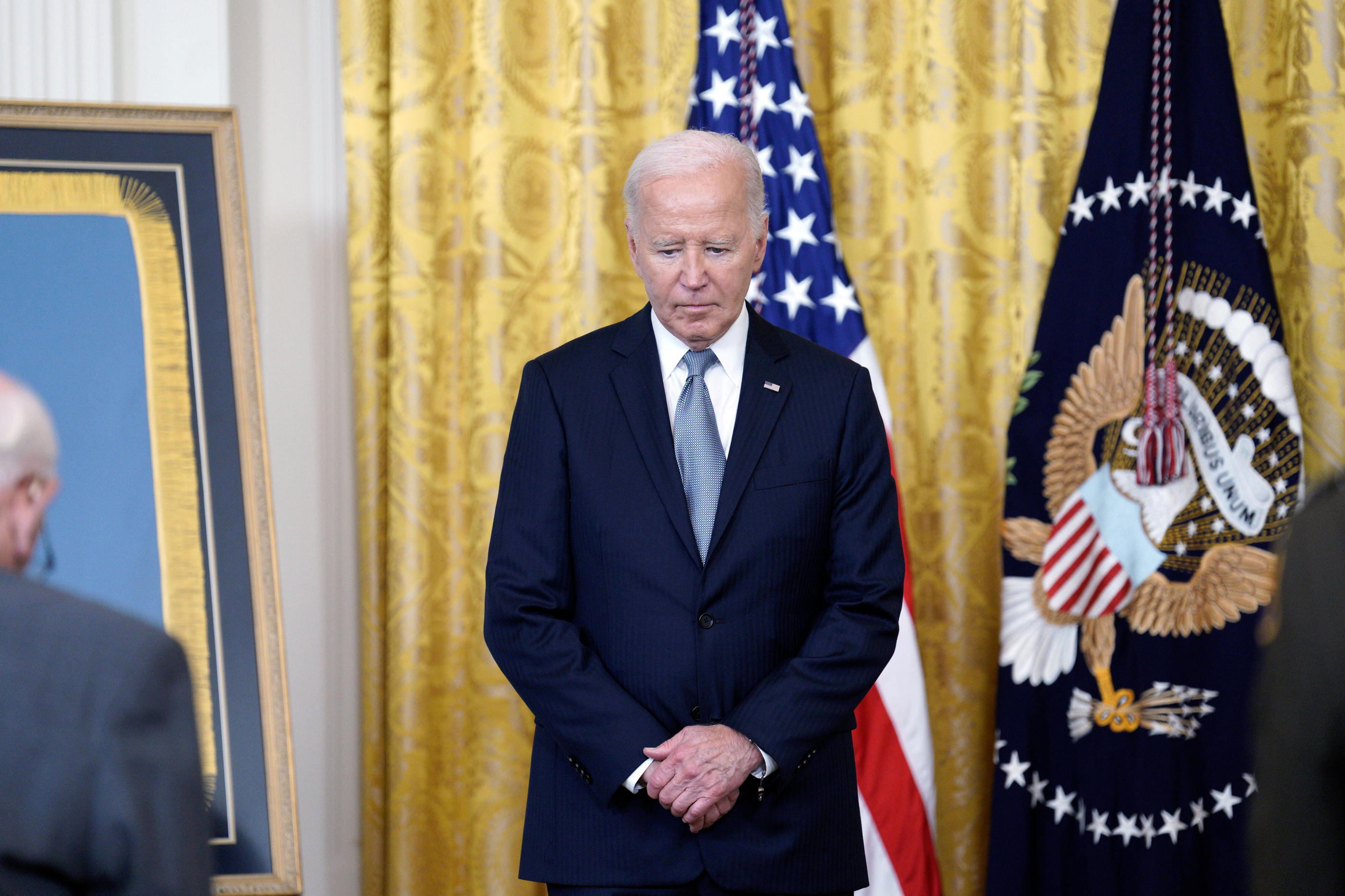 La candidature du président Joe Biden est critiquée depuis son débat raté contre Donald Trump. Yuri Gripas / Pool via CNP