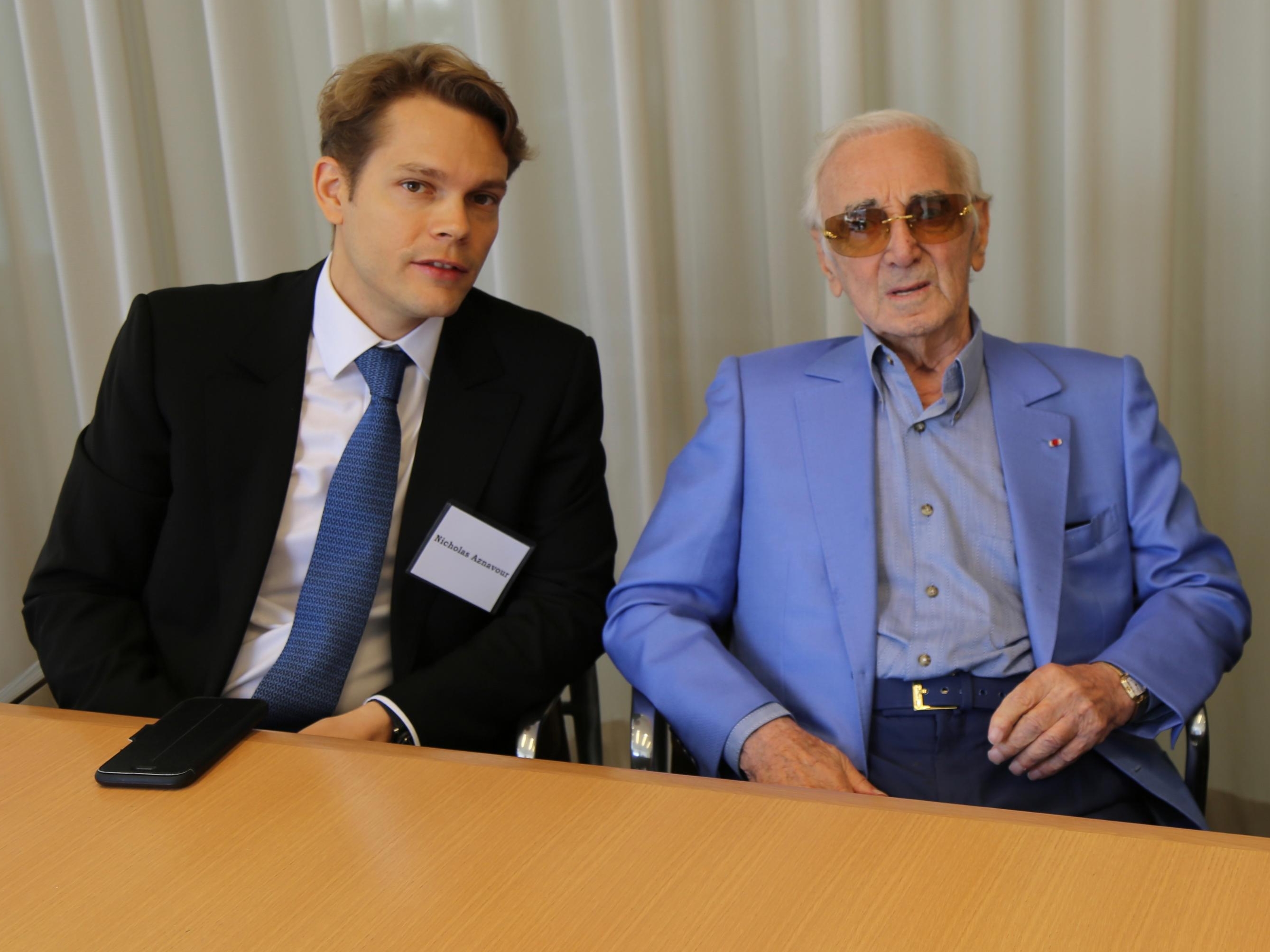 Nicolas Aznavour, l’un des six enfants de Charles Aznavour, a écrit la préface d’«Aznavour inédit». Fondation Aznavour