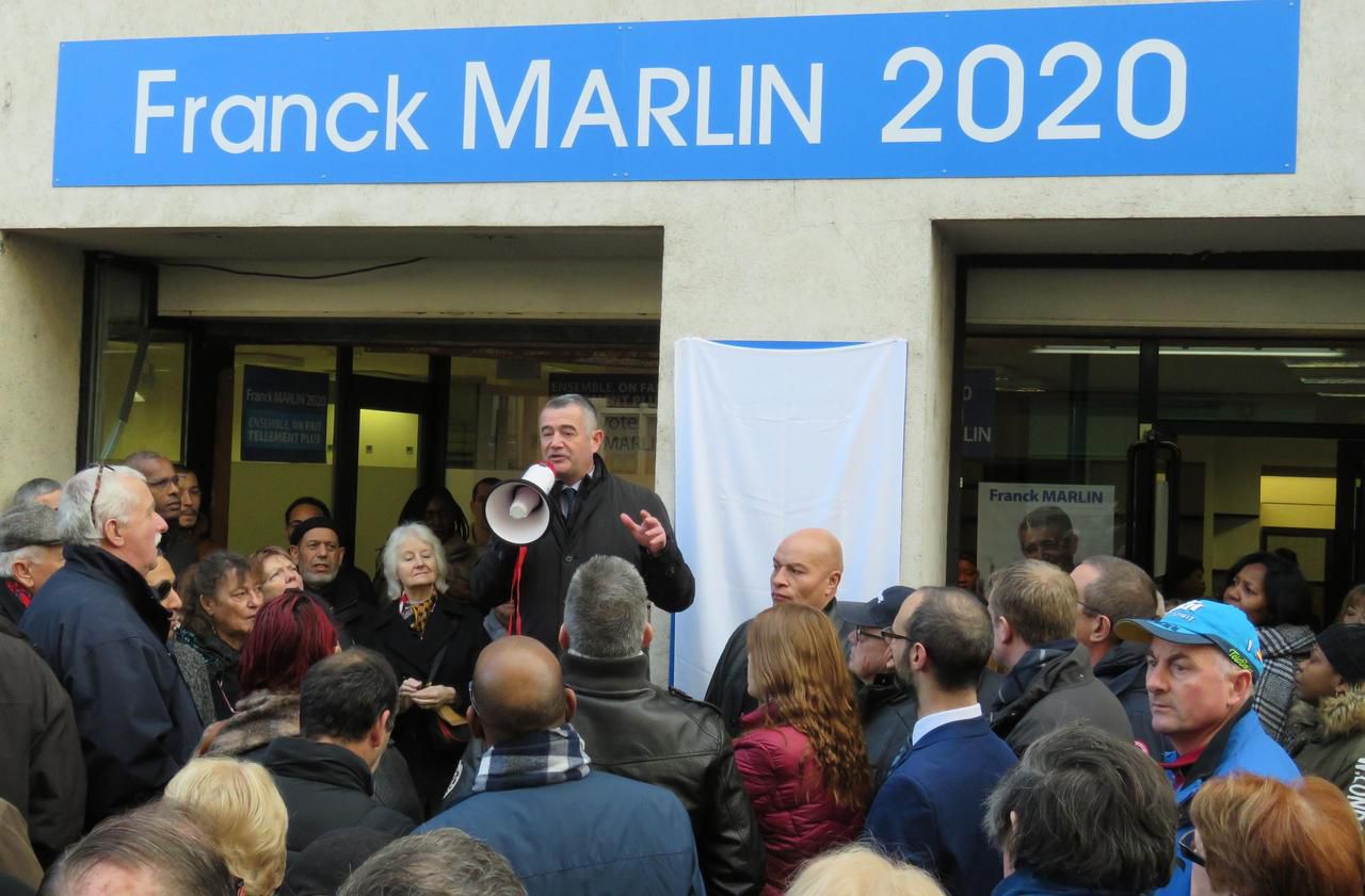 <b></b> Étampes, samedi 18 janvier 2020. Une foule de supporters était au rendez-vous pour le lancement de la campagne de Franck Marlin (LR) en vue des élections municipales de mars prochain.