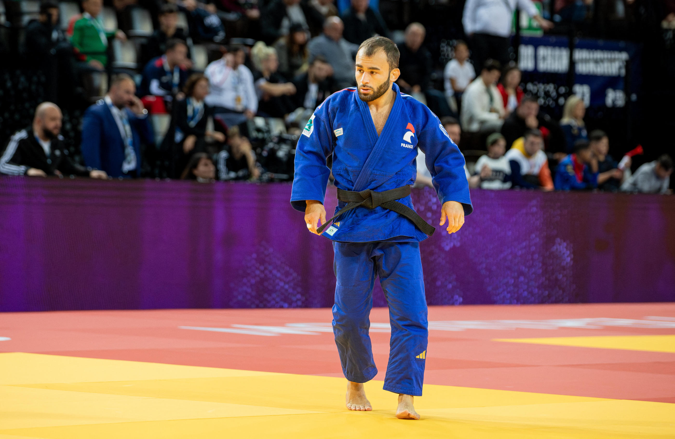 Luka Mkheidze fait partie des Bleus ayant vu son stage de préparation pour les Jeux olympiques écourté pour un cas de Covid-19. Abaca/Icon sport