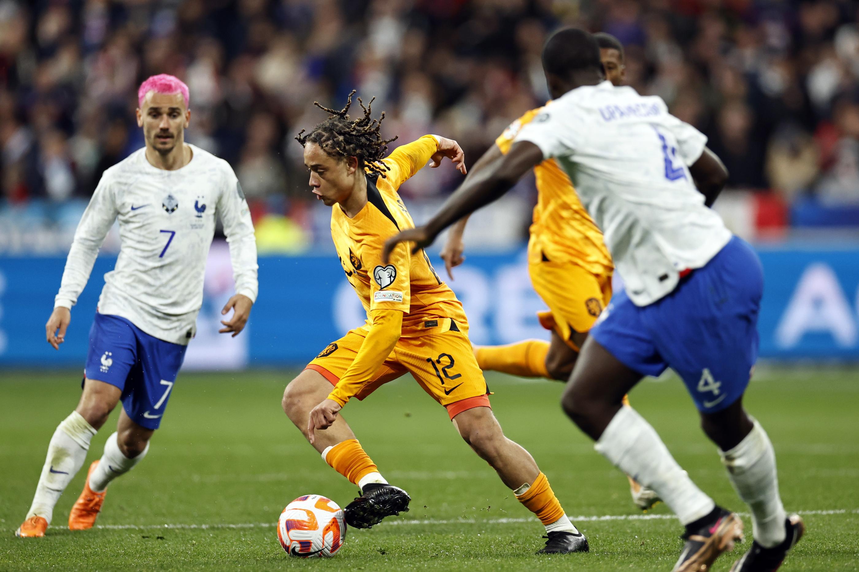 Pour leur deuxième match de l'Euro, les Bleus d'Antoine Griezmann défieront les Pays-Bas le 21 juin 2024 à 21 heures à Leipzig. Icon sport