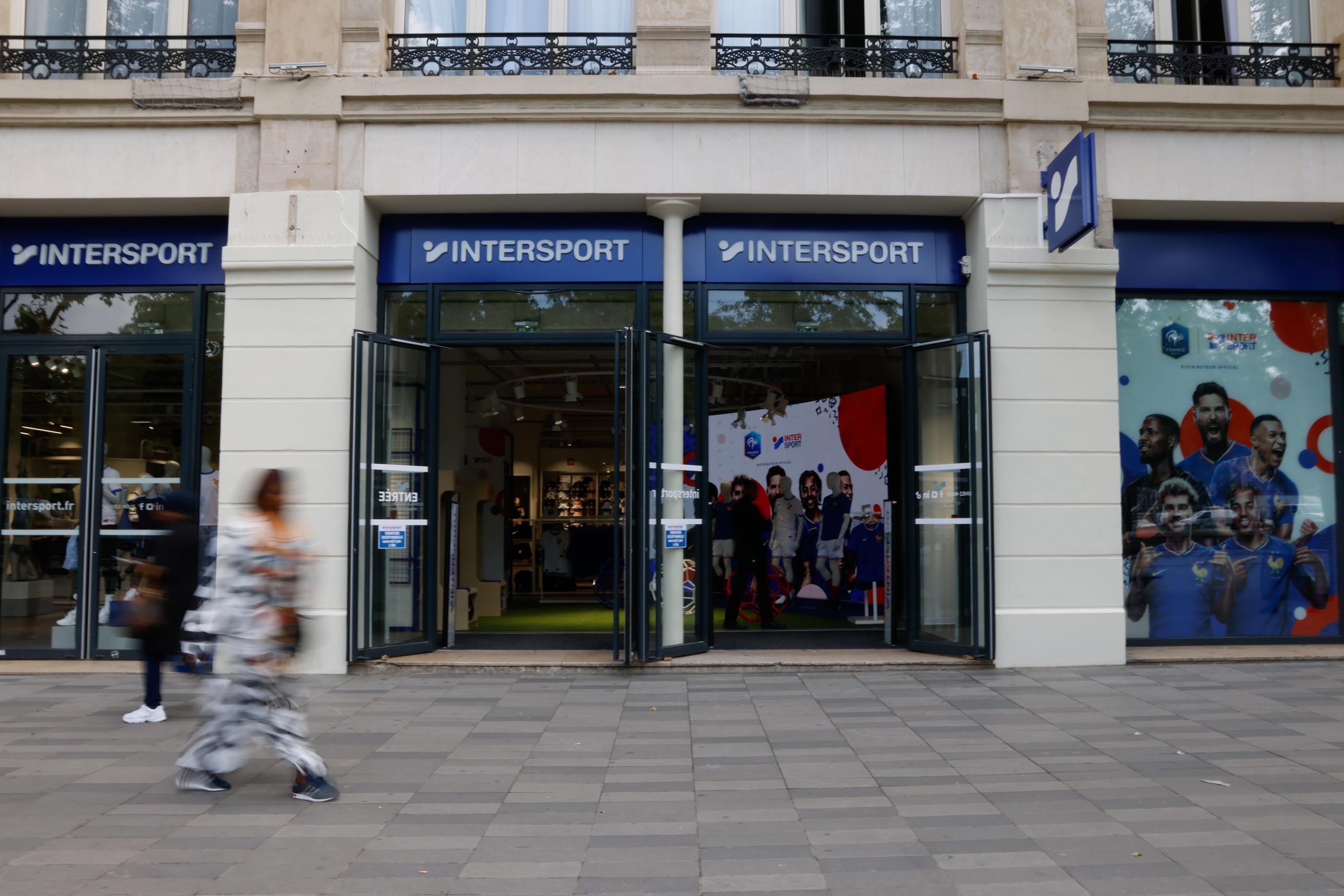 L'Intersport, place de la République (XIe), inauguré ce mercredi à Paris. LP/Camille Thiébaud Mathieu