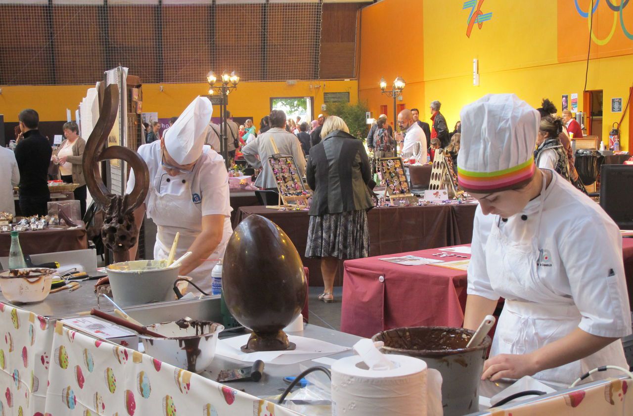<b></b> Claye-Souilly, octobre 2016. La municipalité organise la huitième édition du salon de chocolat ce week-end au gymnase des Tourelles. 