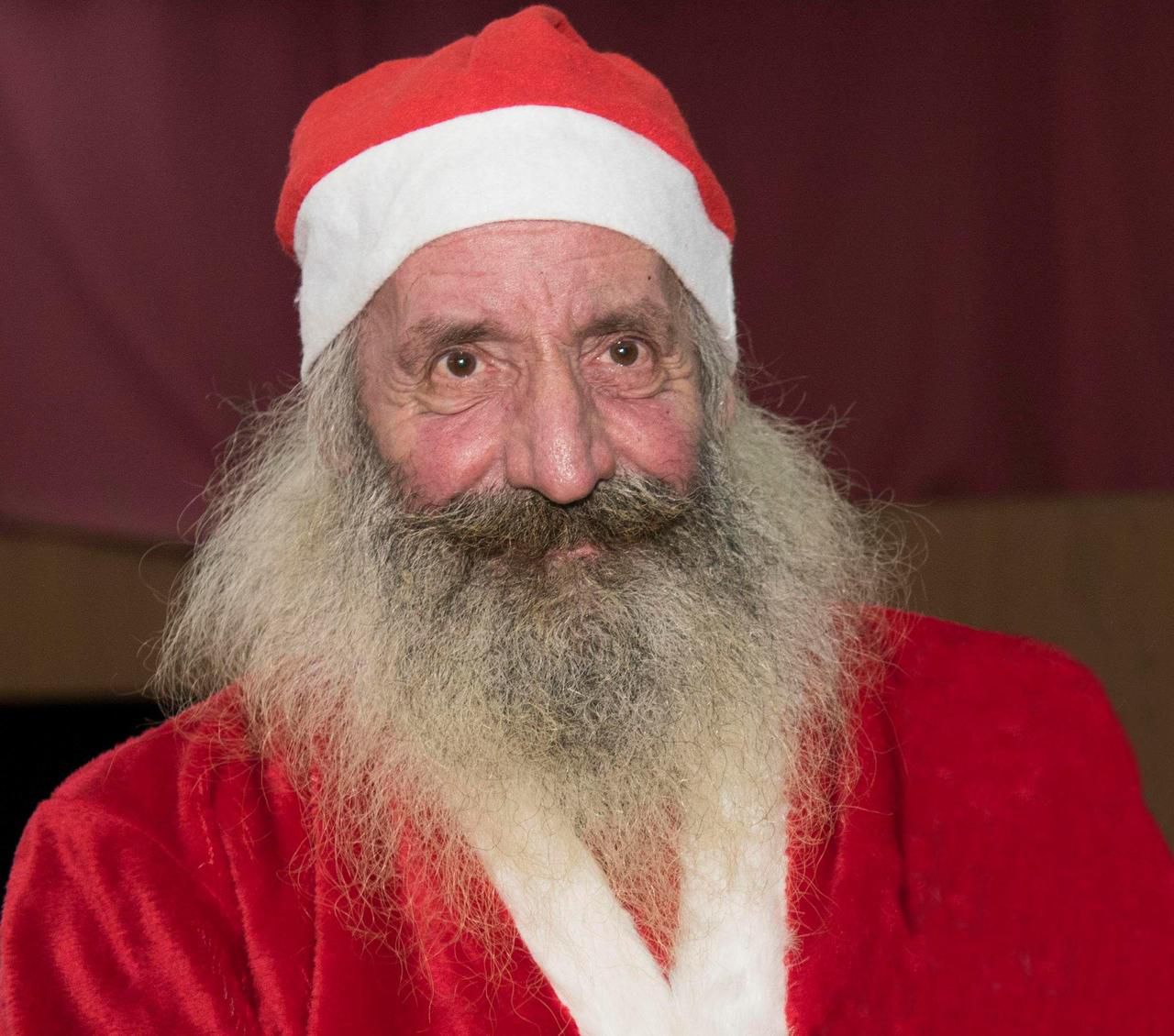 <b></b> Gérard Dufayet se déguisait en Père Noël chaque année.