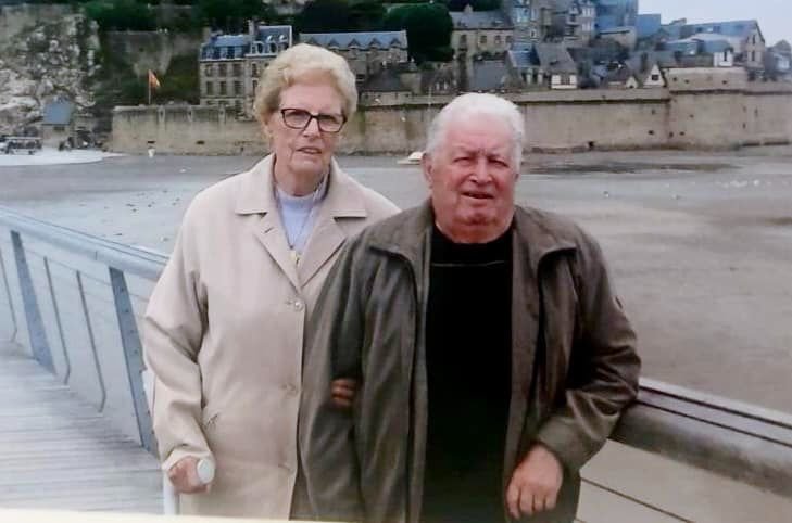 Claude et Michelle Lustenberger ont tenu une boucherie-charcuterie dans le centre de Laigneville pendant plus de trente ans. DR