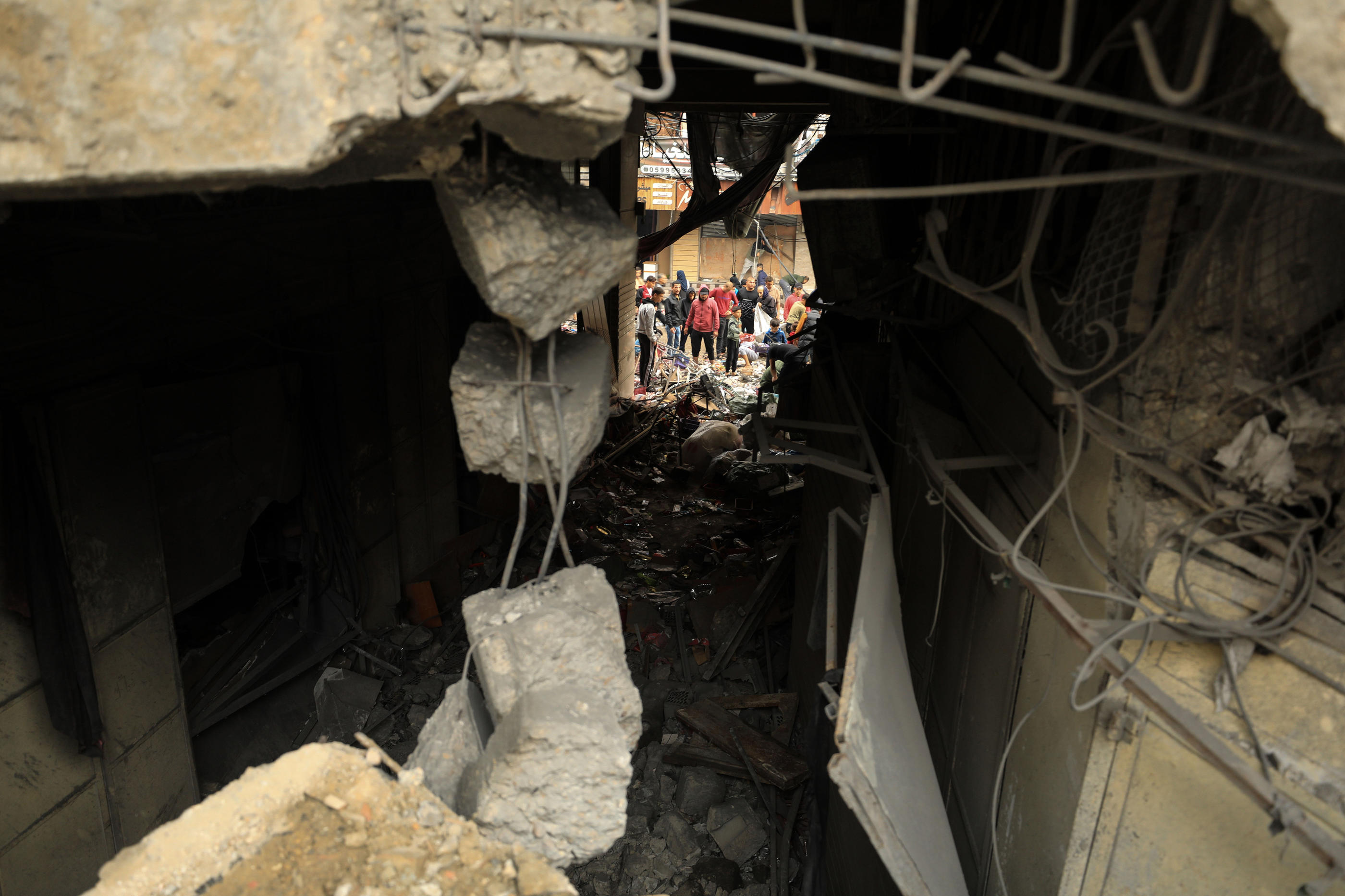 Un bombardement israélien dans le sud de Gaza (Illustration). Yasser Qudih/Icon sport