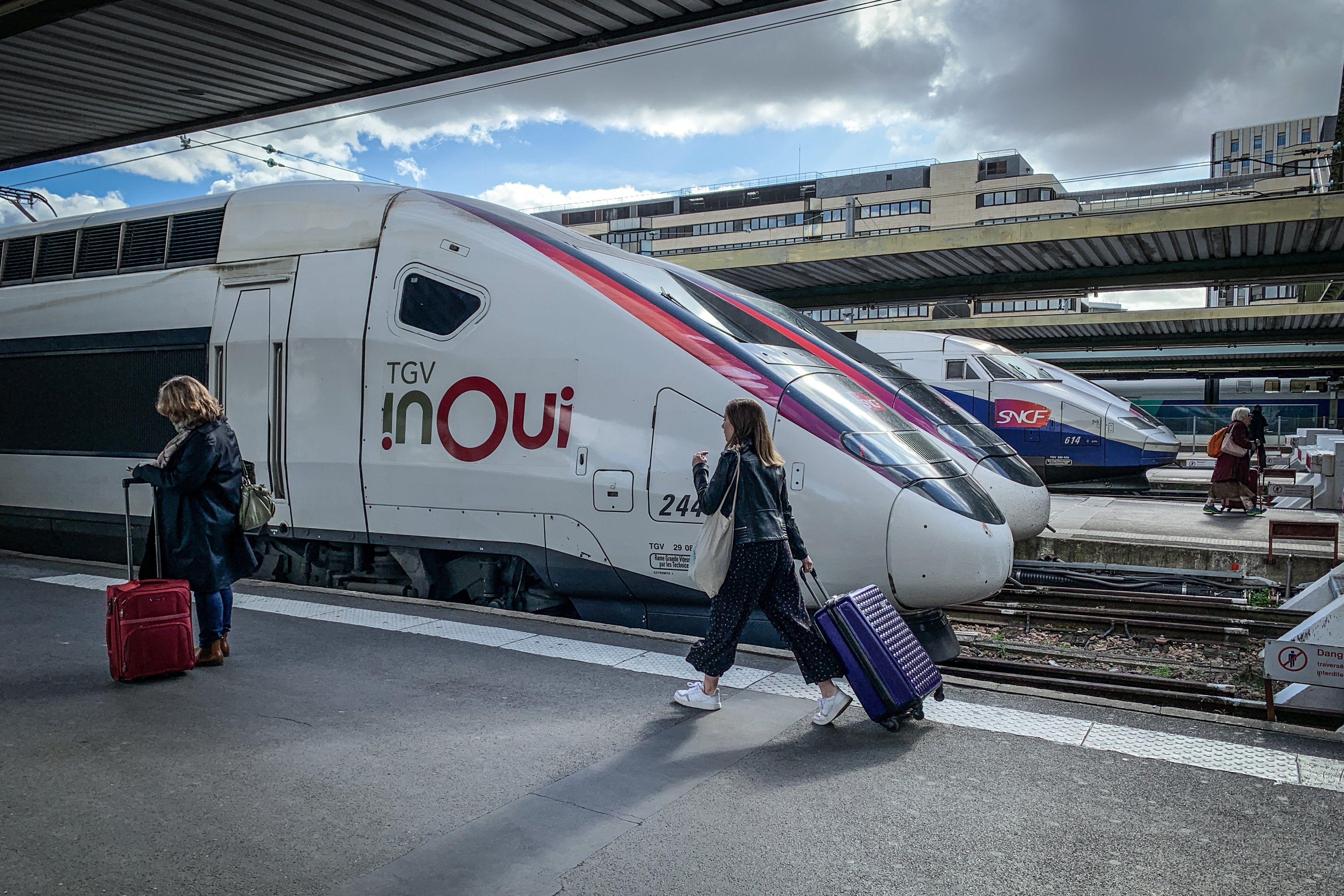 En 2022, les trains étaient en moyenne remplis à 87 % et un TGV sur trois a affiché complet sur l’année. LP/Fred Dugit