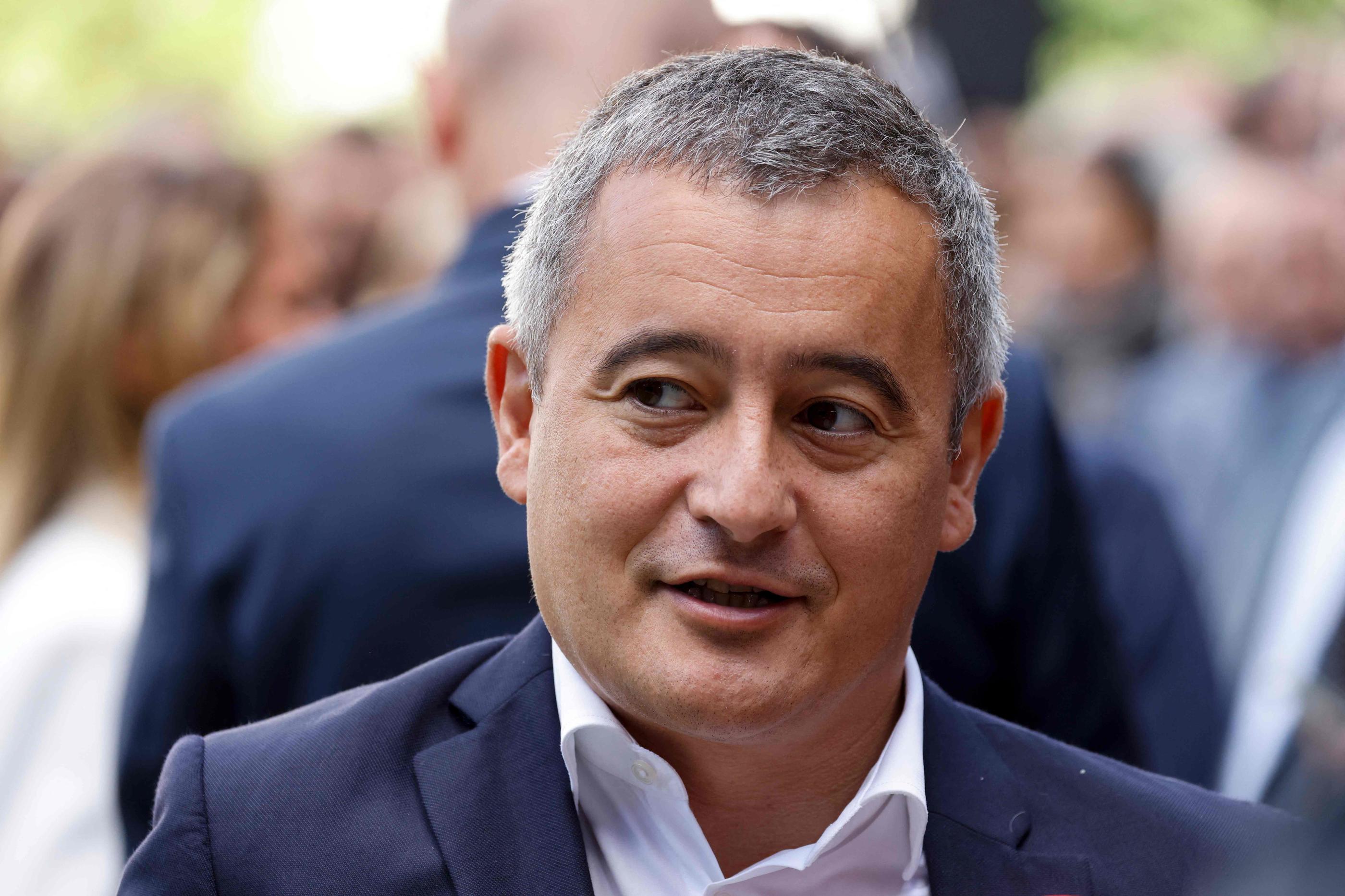 Gérald Darmanin a défendu "sept ans de baisse d'impôts" qui ont selon lui suscité une "baisse du chômage". AFP/Ludovic MARIN