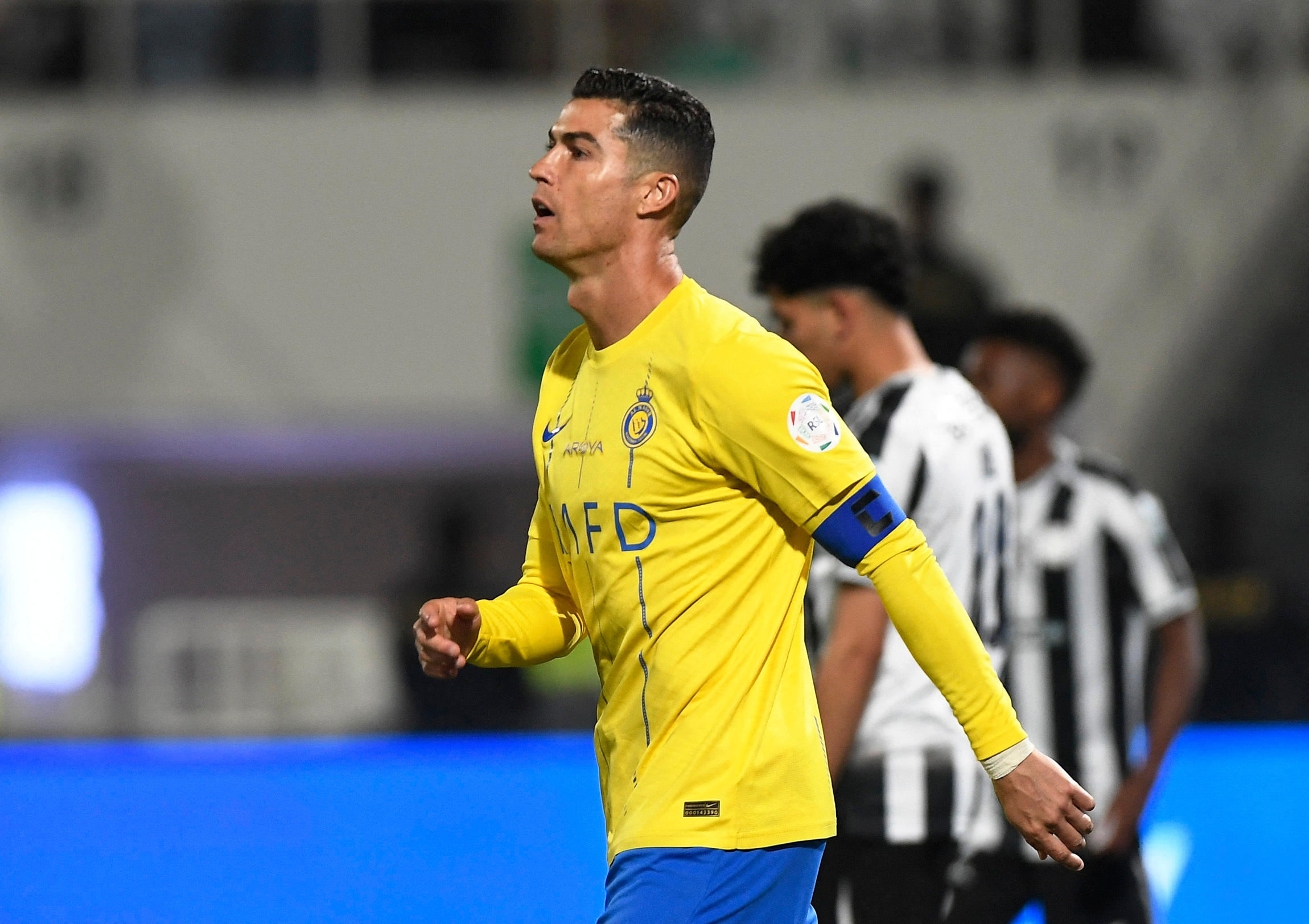 Cristiano Ronaldo ne disputera pas le prochain match avec Al-Nassr. REUTERS/Stringer