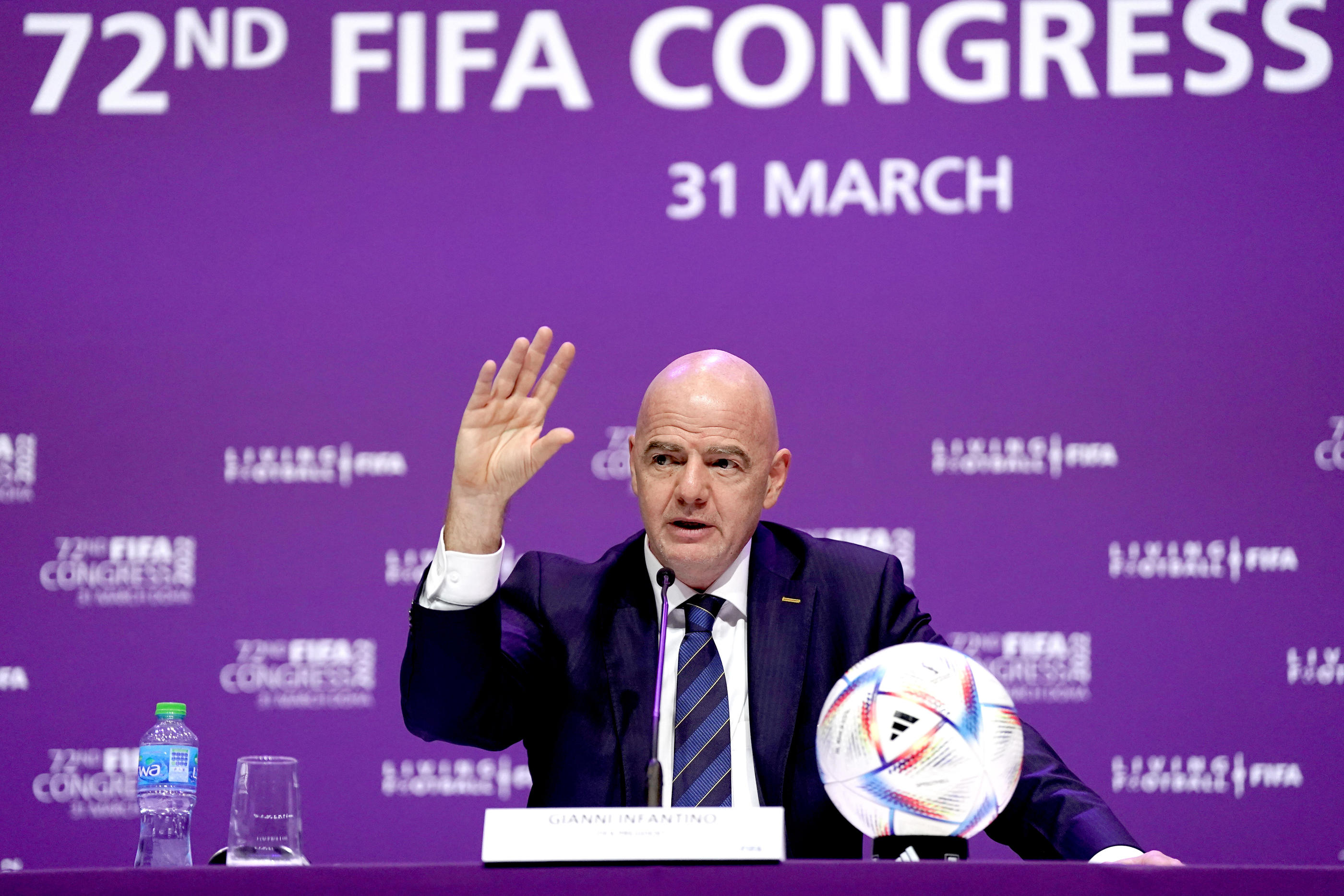 La Palestine va réclamer des sanctions contre les équipes israéliennes lors du prochain Congrès de la FIFA. Icon Sport