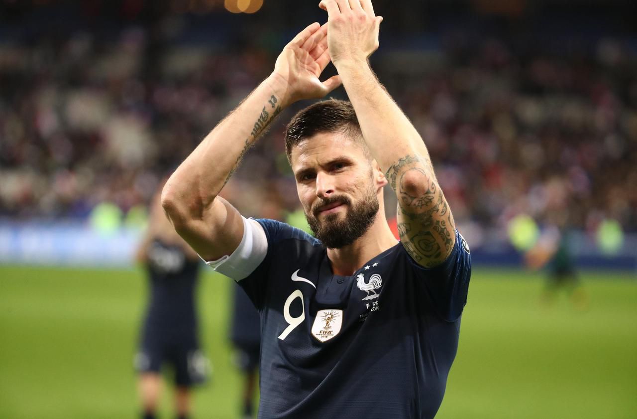 Olivier Giroud et ses 100 sélections : «J'ai encore de belles années devant moi»