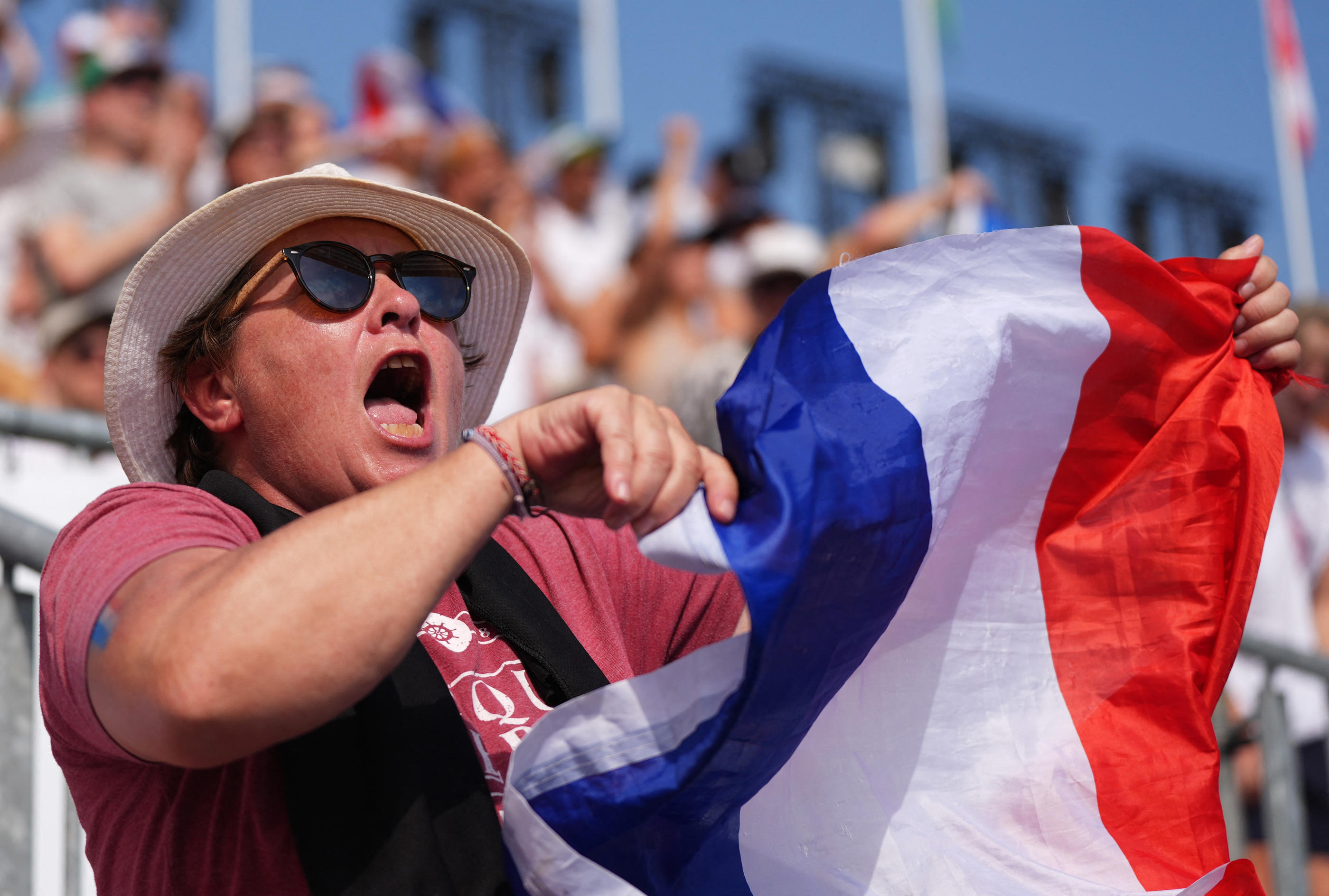 Le français est la langue officielle des Jeux olympiques depuis 1896. Reuters