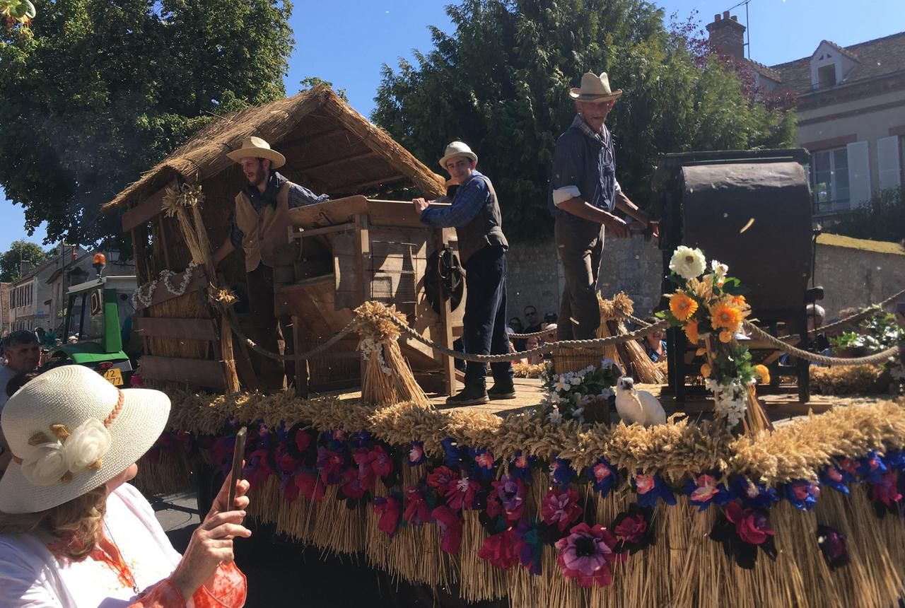 Fête De La Moisson à Provins Photos Provins : la récolte a été bonne à la Fête des moissons - Le Parisien