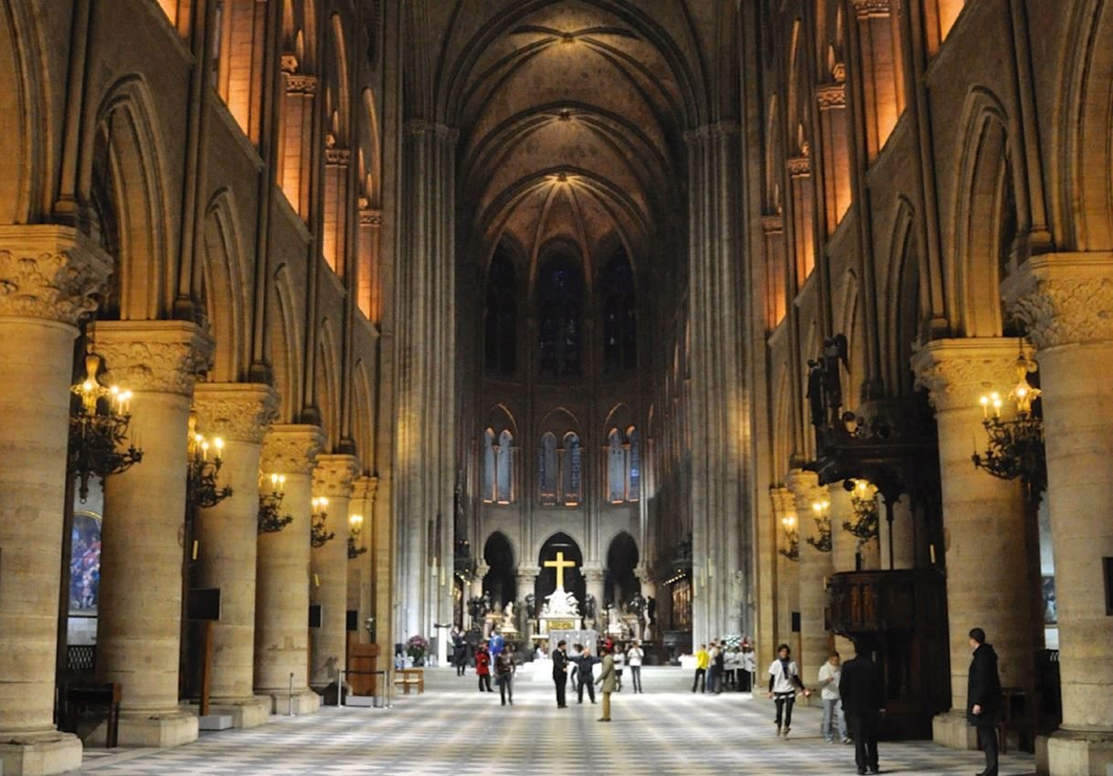 La cathédrale de Paris avant le drame. DR