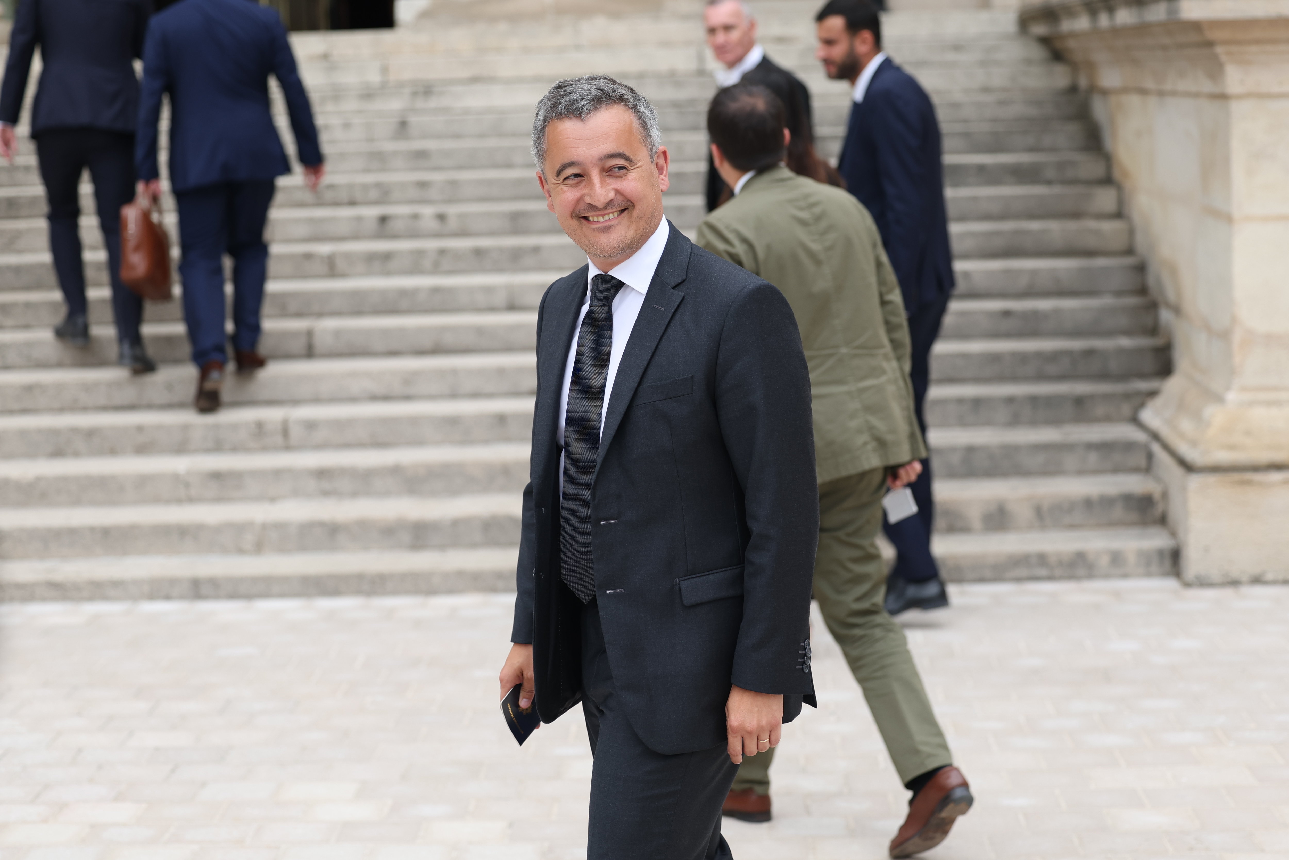 Tout juste réélu dans sa circonscription du Nord, Gérald Darmanin a repris le chemin  de l’Assemblée. LP/Arnaud Journois