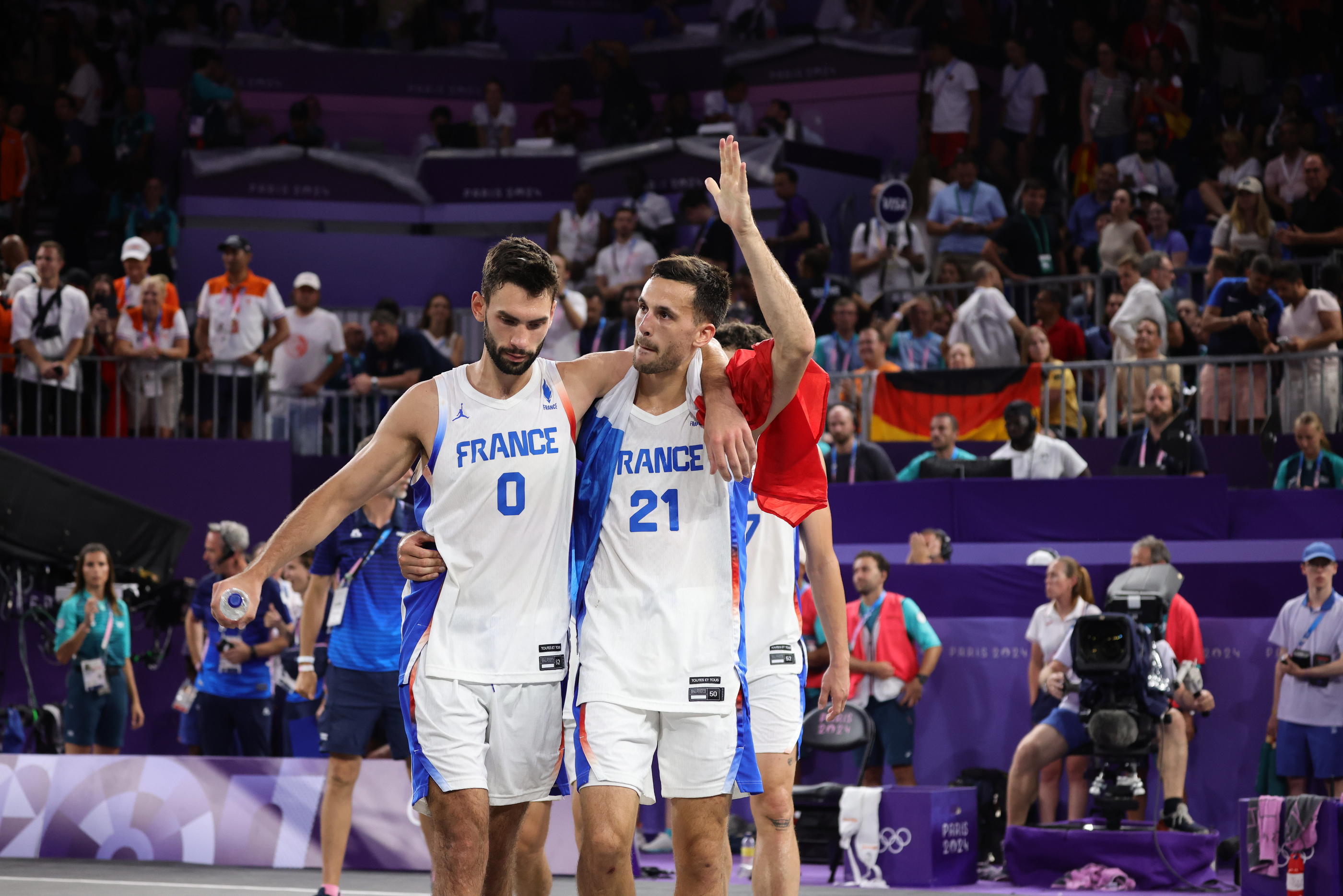 Les Bleus n'ont pas démérité. LP / Olivier Arandel