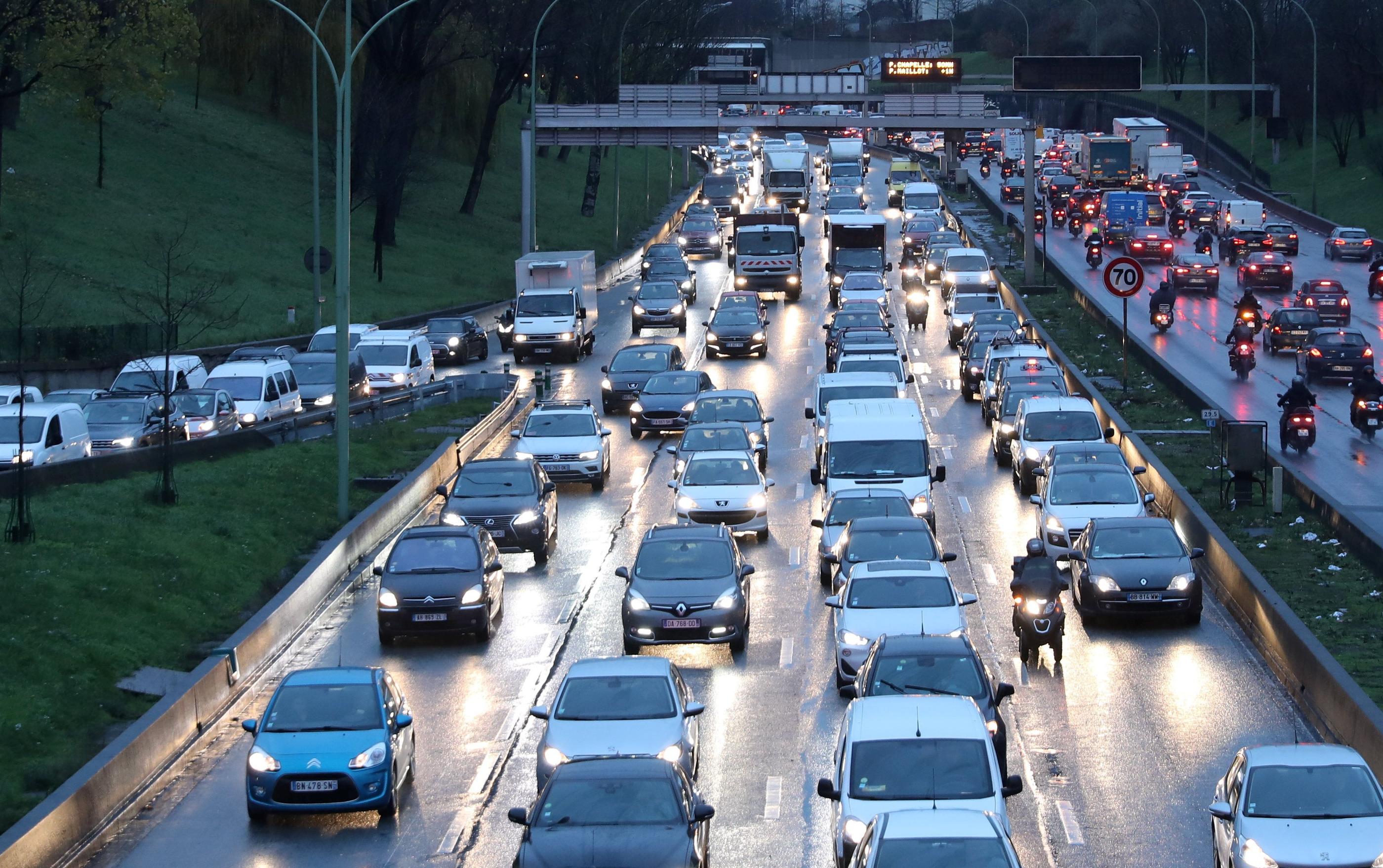 L'an passé, les automobilistes parisiens ont passé 120 heures dans les bouchons, selon les résultats de l’édition 2023 du Traffic Index de Tom Tom. LP/Guillaume Georges