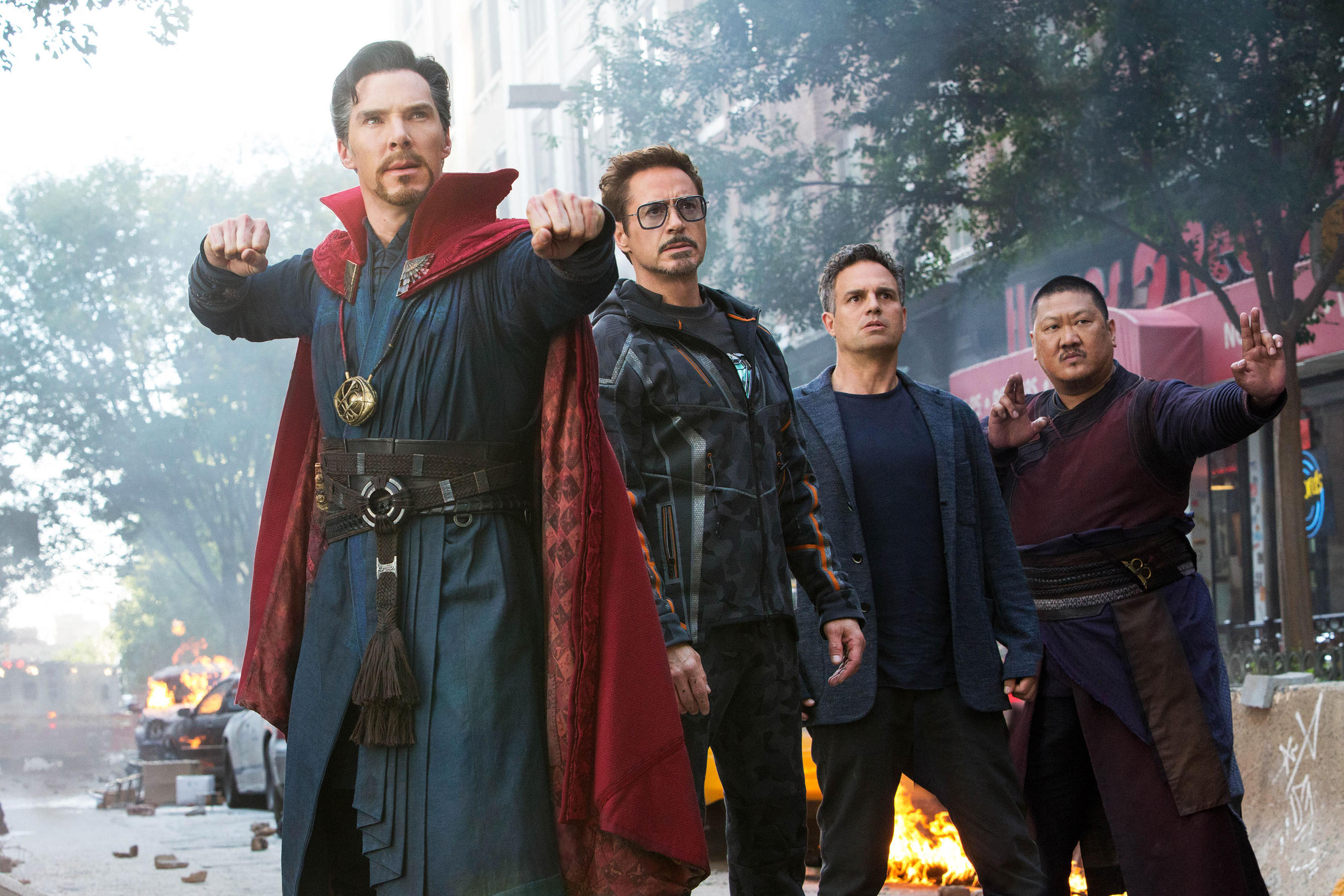 Le blockbuster américain «Avengers : Infinity War», incarné notamment par Benedict Cumberbatch, Robert Downey Jr., Mark Ruffalo et Benedict Wong, a captivé près 3,7 millions de cinéphiles sur TF1, dimanche 1er mai.