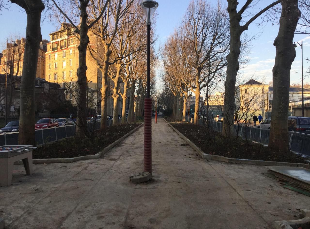 <b></b> Avenue René-Coty (XIVe), les travaux entamés en octobre doivent entrer le 6 janvier dans une deuxième phase, synonyme de nouveaux abattages contre lesquels se mobilisent les riverains.